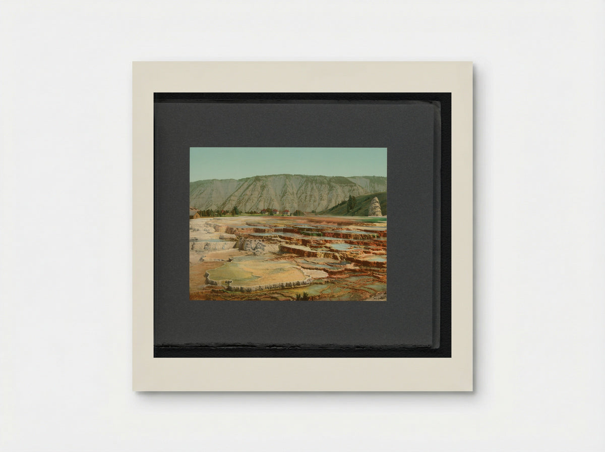 Hymen Terrace, Yellowstone National Park - William Henry Jackson - Poster