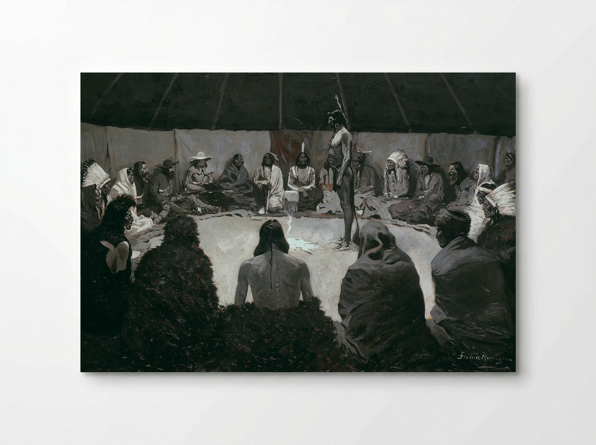 I Will Tell the White Man - Frederic Remington - Poster