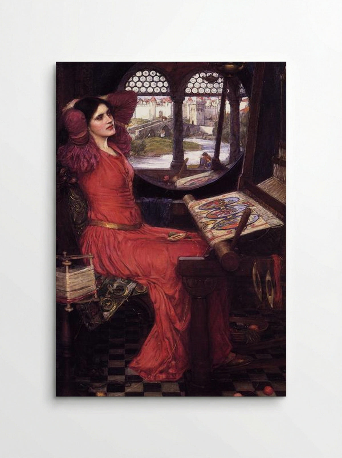 I am Half-Sick of Shadows, said the Lady of Shalott - John William Waterhouse - Poster