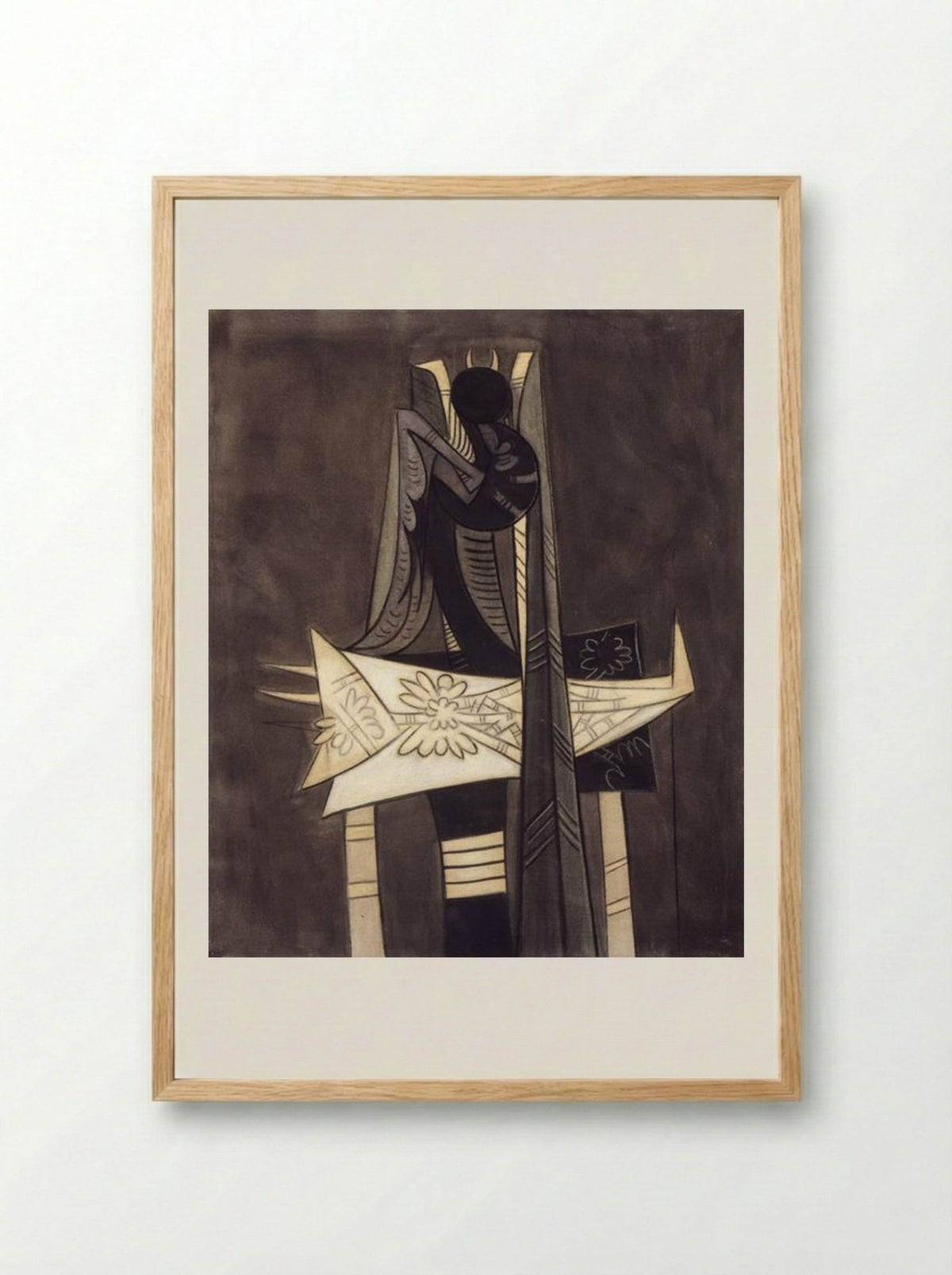 Ibaye - Wifredo Lam - Framed Print Wood