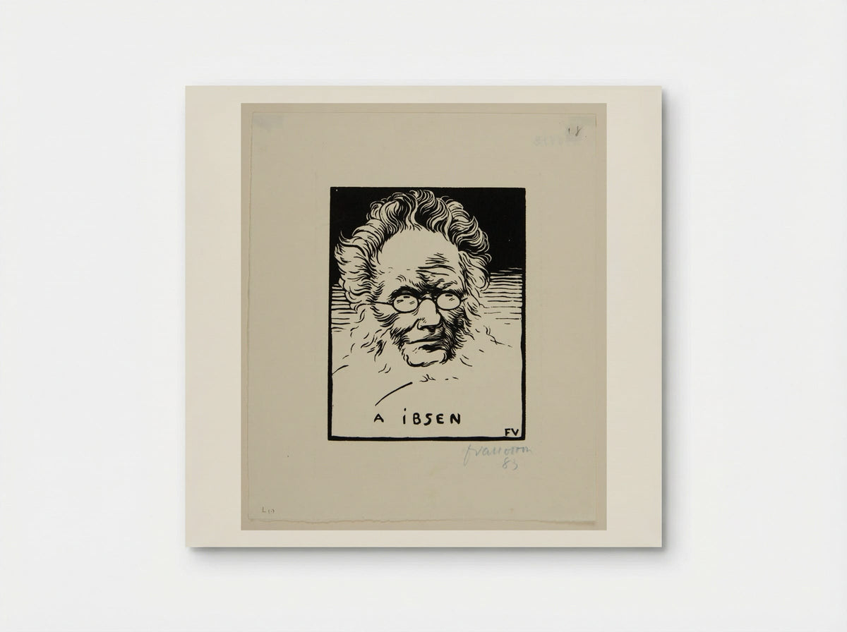 Ibsen - Félix Vallotton - Poster