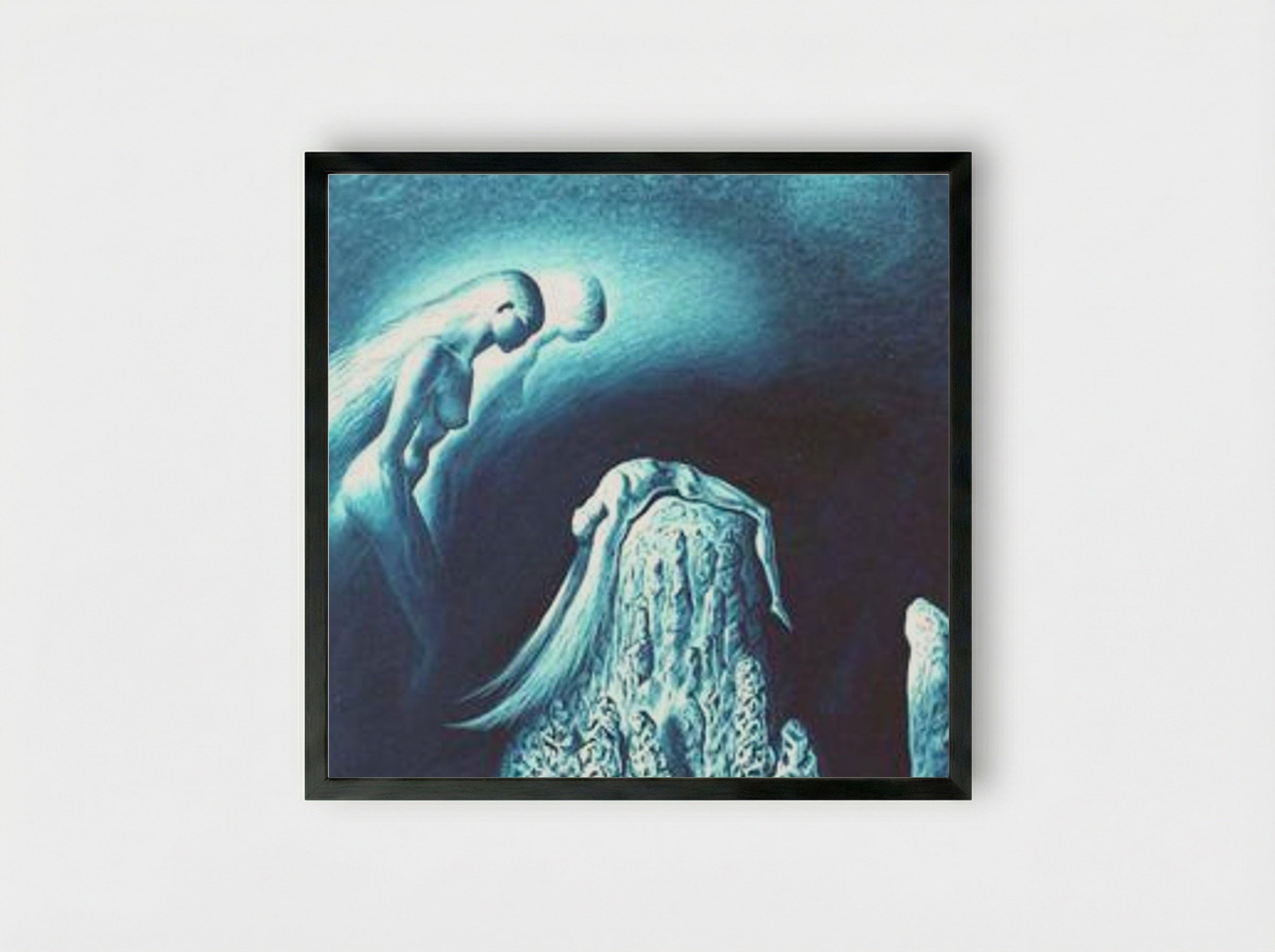 Icarus - Sabin Balasa - Framed Print Black