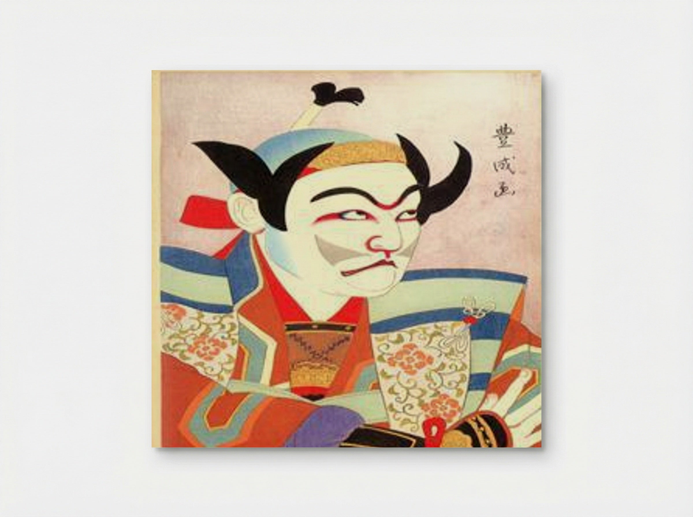 Ichikawa Ennosuke II as Hayami-no-Tota - Yamamura Toyonari - Poster