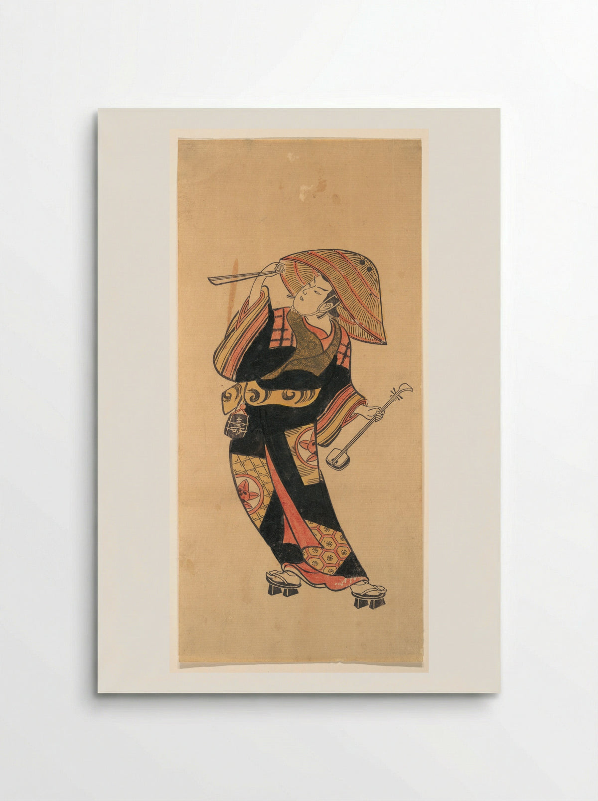 Ichimura Takenojo VIII - Torii Kiyotomo - Poster