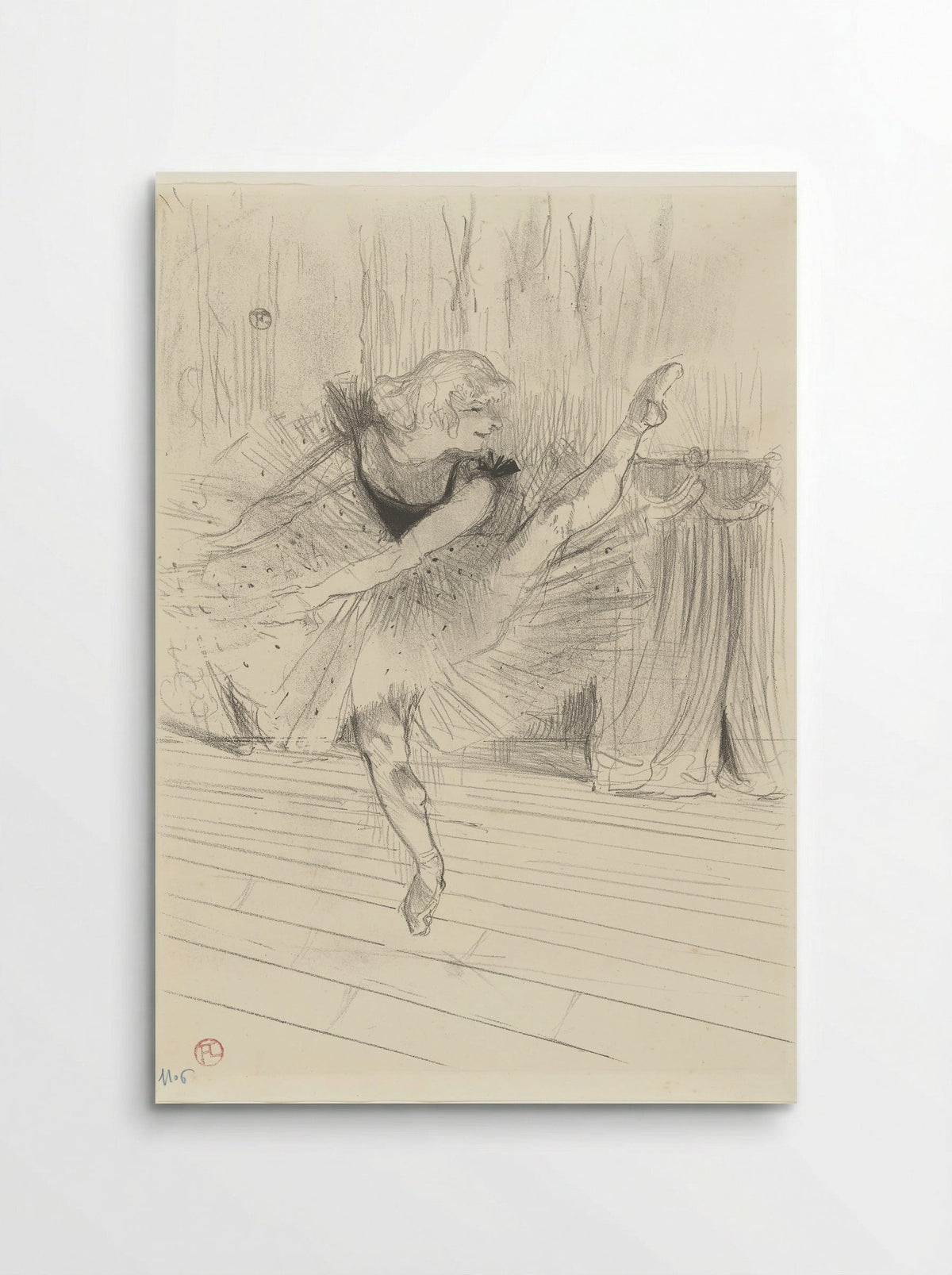Ida Heath - Henri de Toulouse-Lautrec - Poster