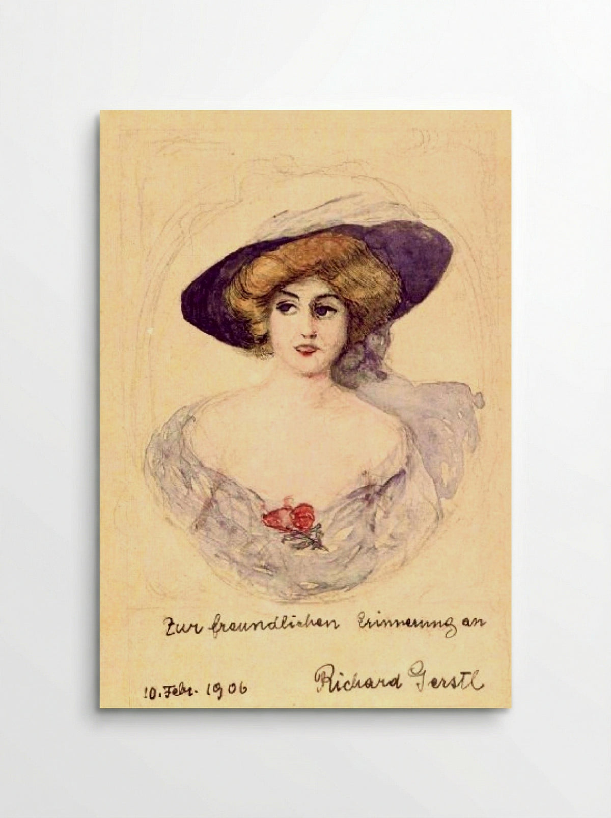 Ideal Image of Trude Geiringer - Richard Gerstl - Poster