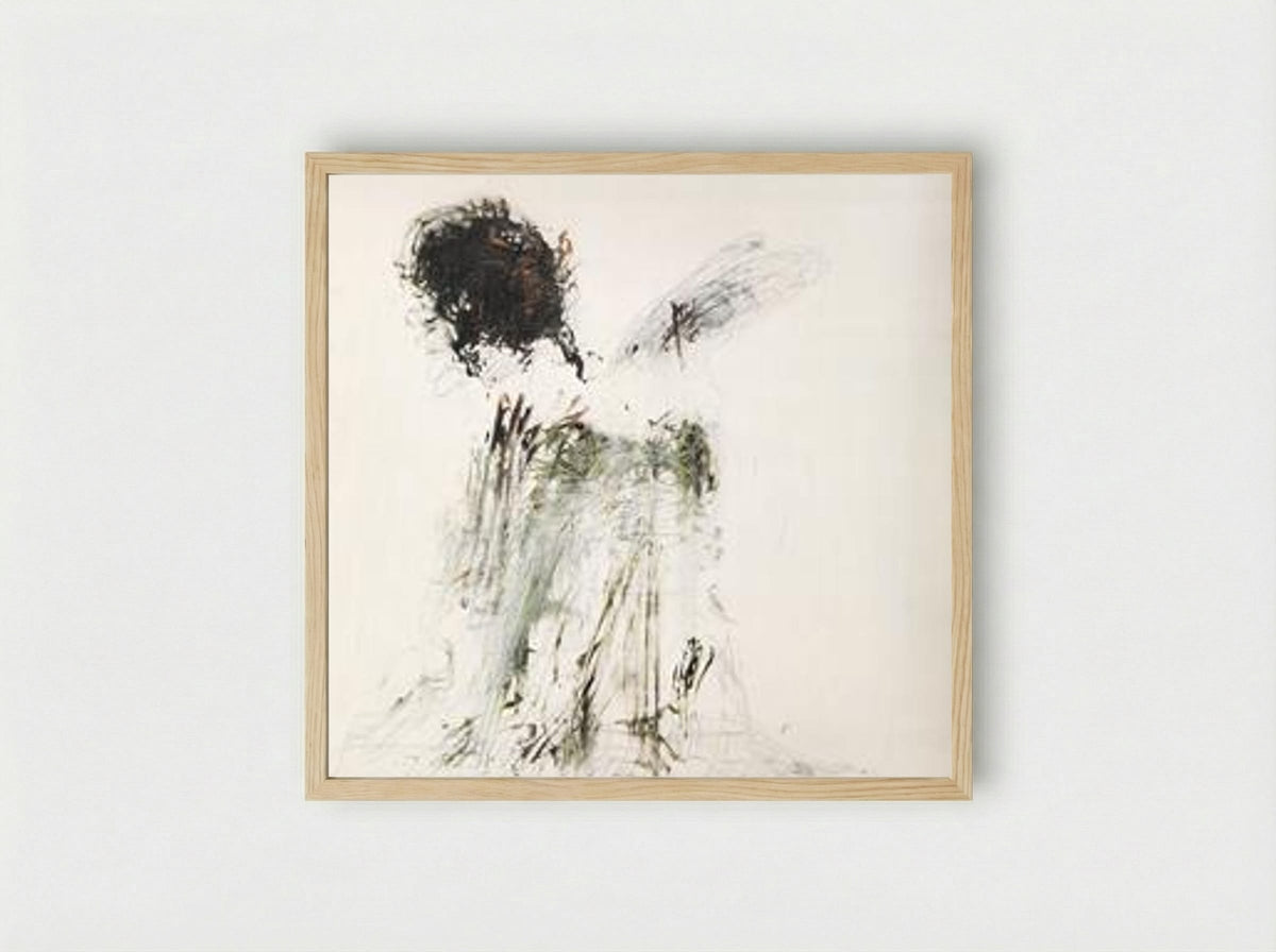Ides of March - Cy Twombly - Framed Print Wood