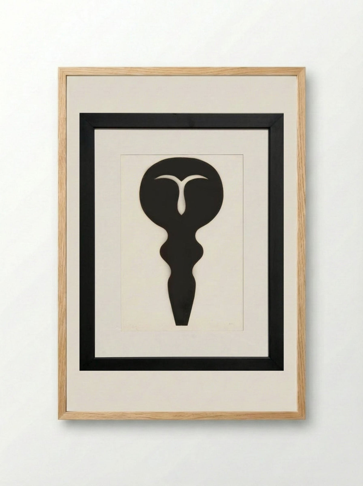 Idole - Jean Arp - Framed Print Wood