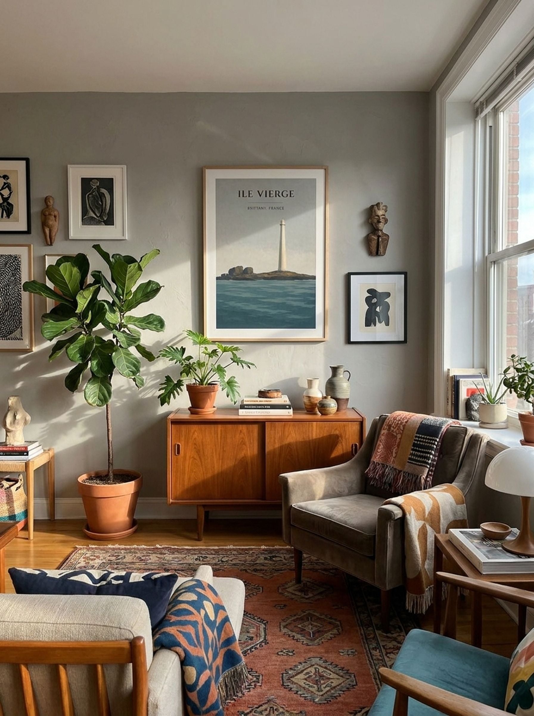 Ile Vierge Travel Poster Artwork - Lifestyle