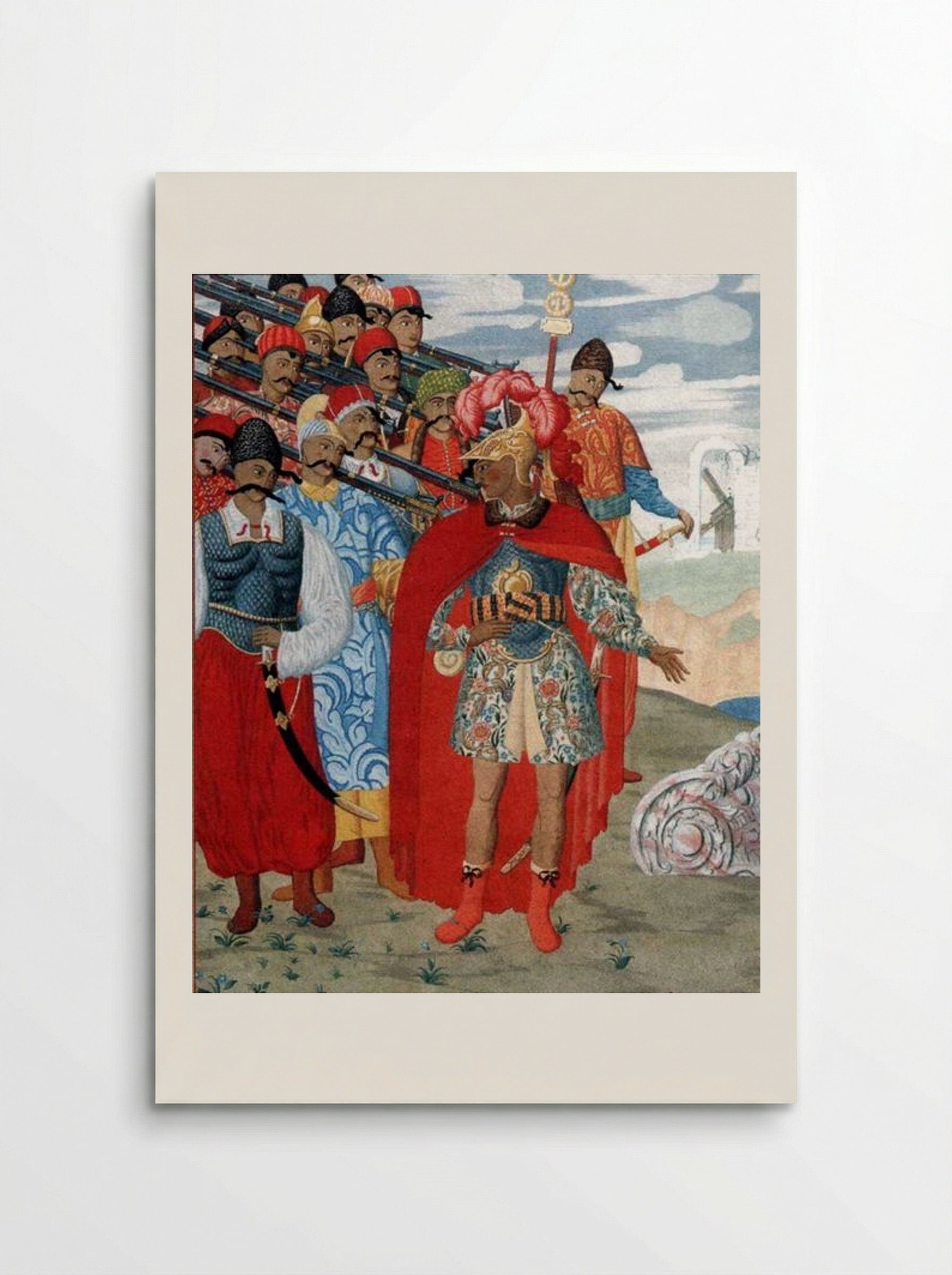 Illustration for Aeneid by I. Kotlyarevsky - Heorhiy Narbut - Poster
