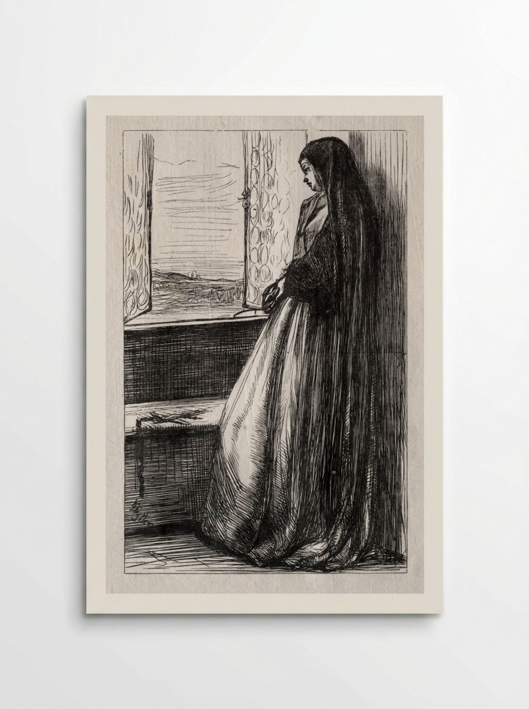 Illustration for Count Bruckhardt in Once a Week - James McNeill Whistler - Poster