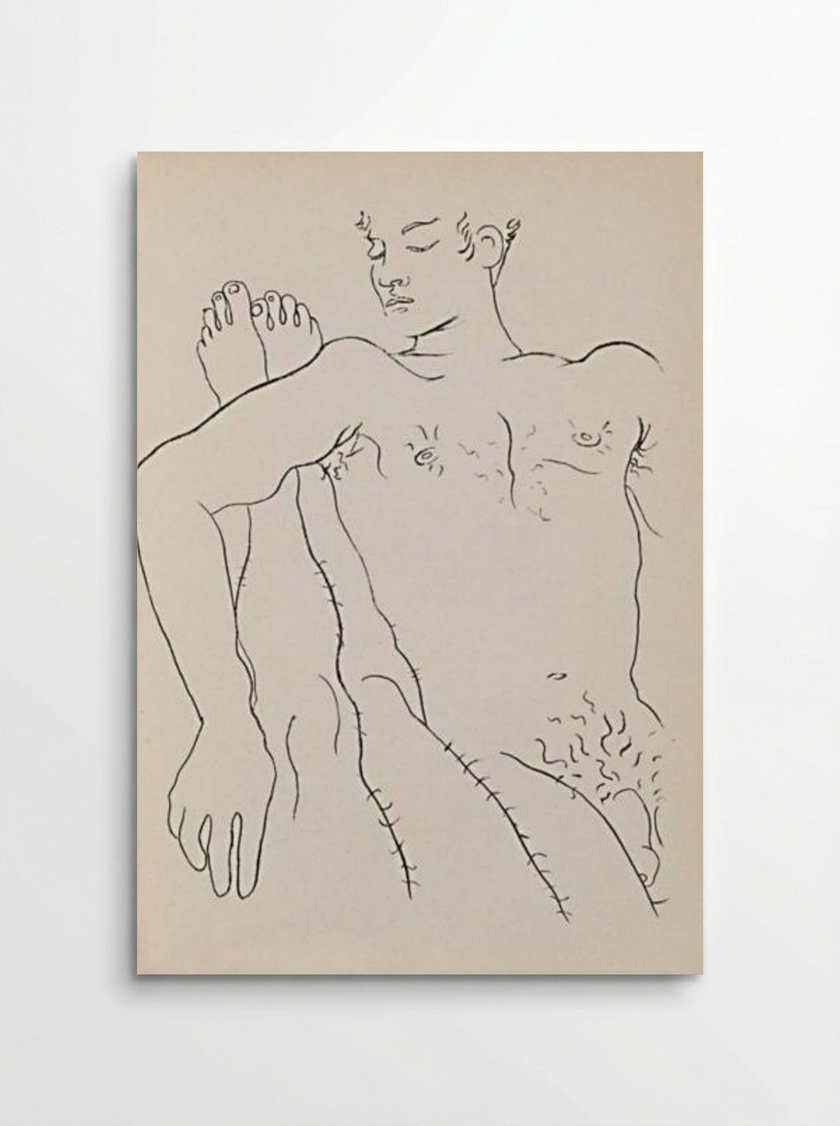 Illustration for Jean Genet’s 'Querelle de Brest' - Jean Cocteau - Poster