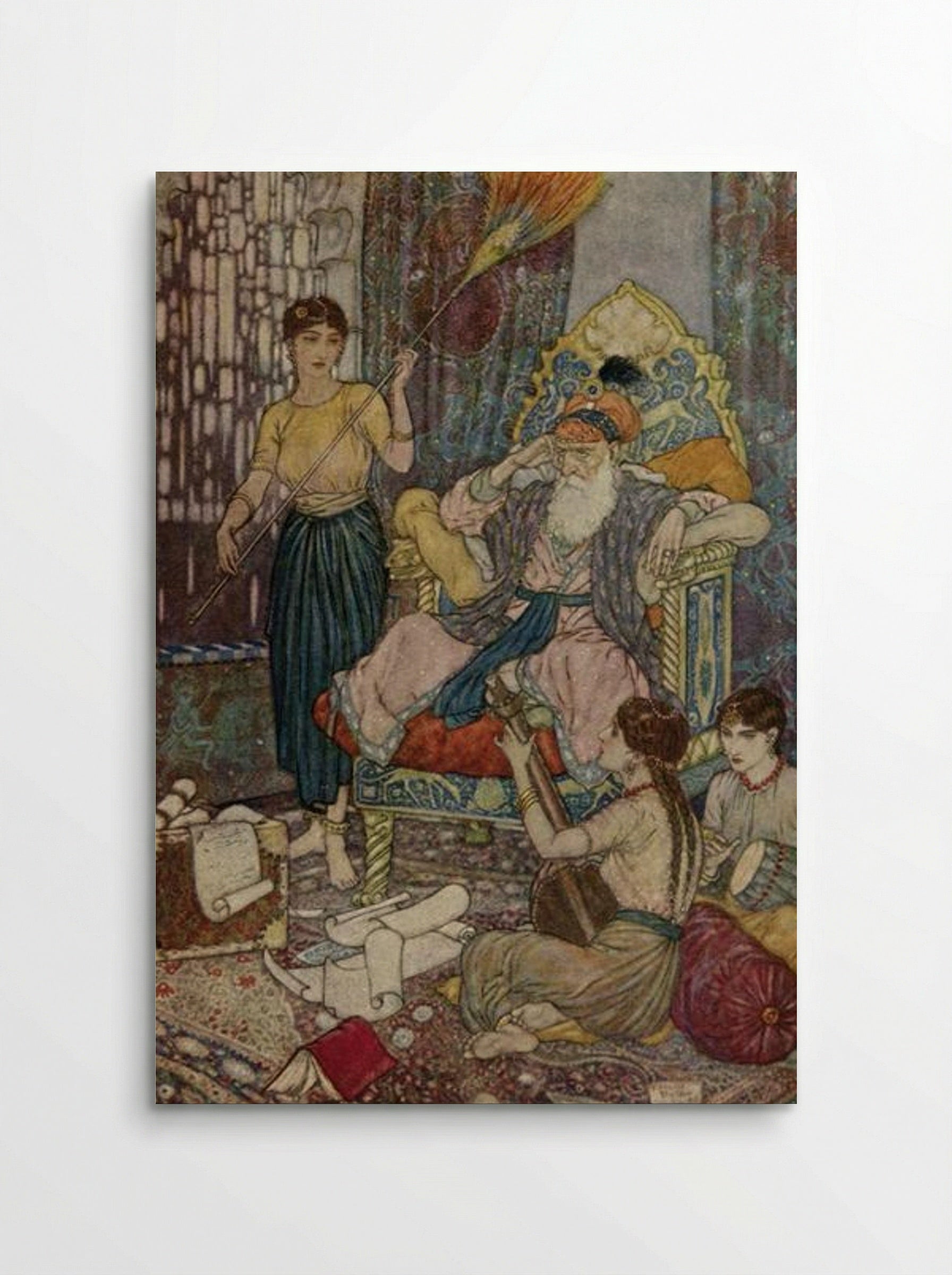 Illustration for The Rubaiyat of Omar Khayyam - Edmund Dulac - Poster