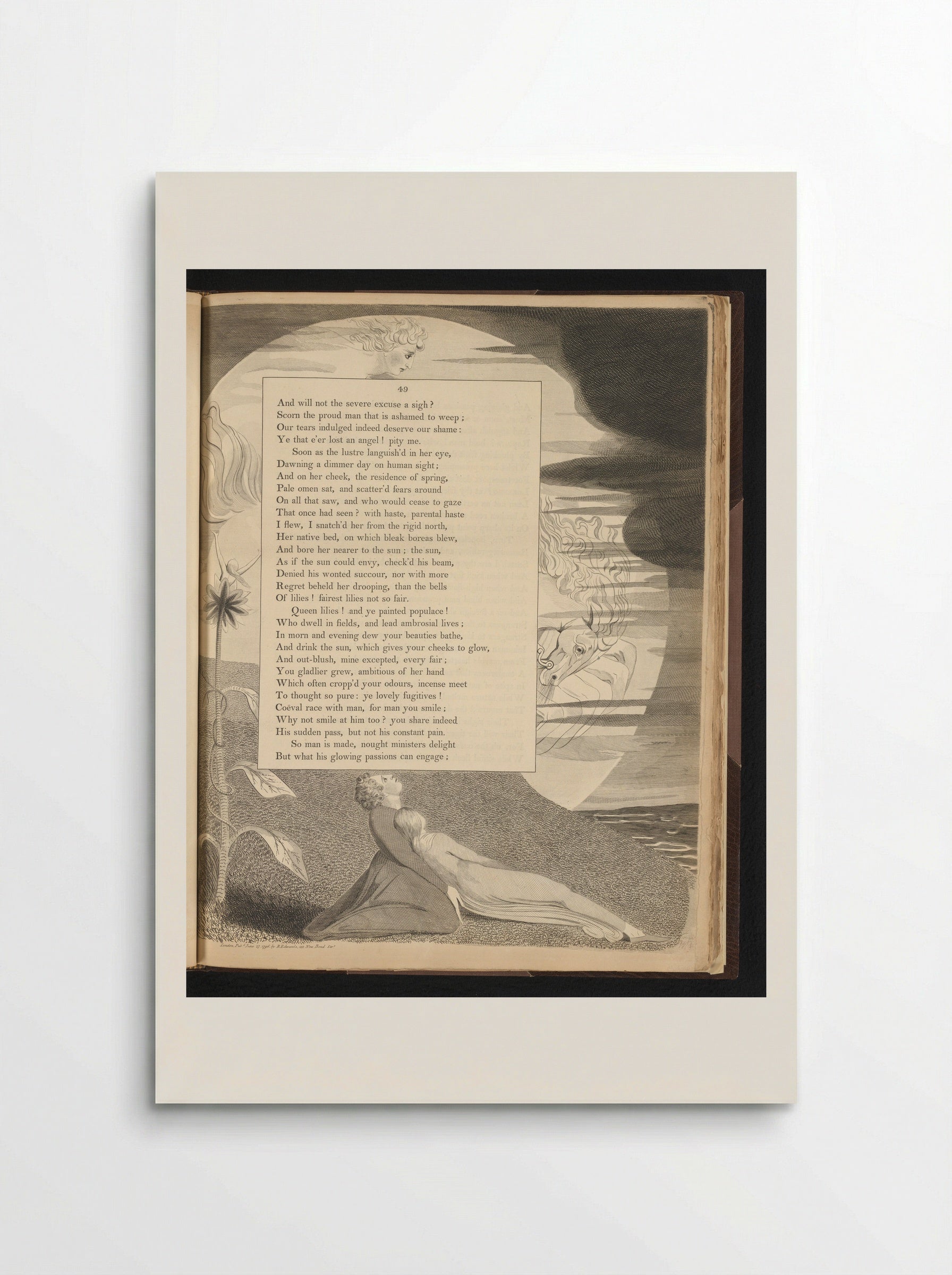 Illustration to Edward Young's Night Thoughts - William Blake