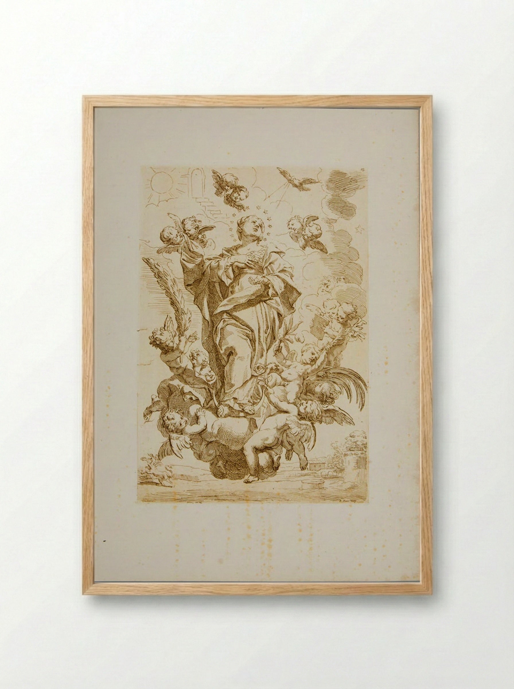 Immaculate Conception - Bernard Picart - Framed Print Wood