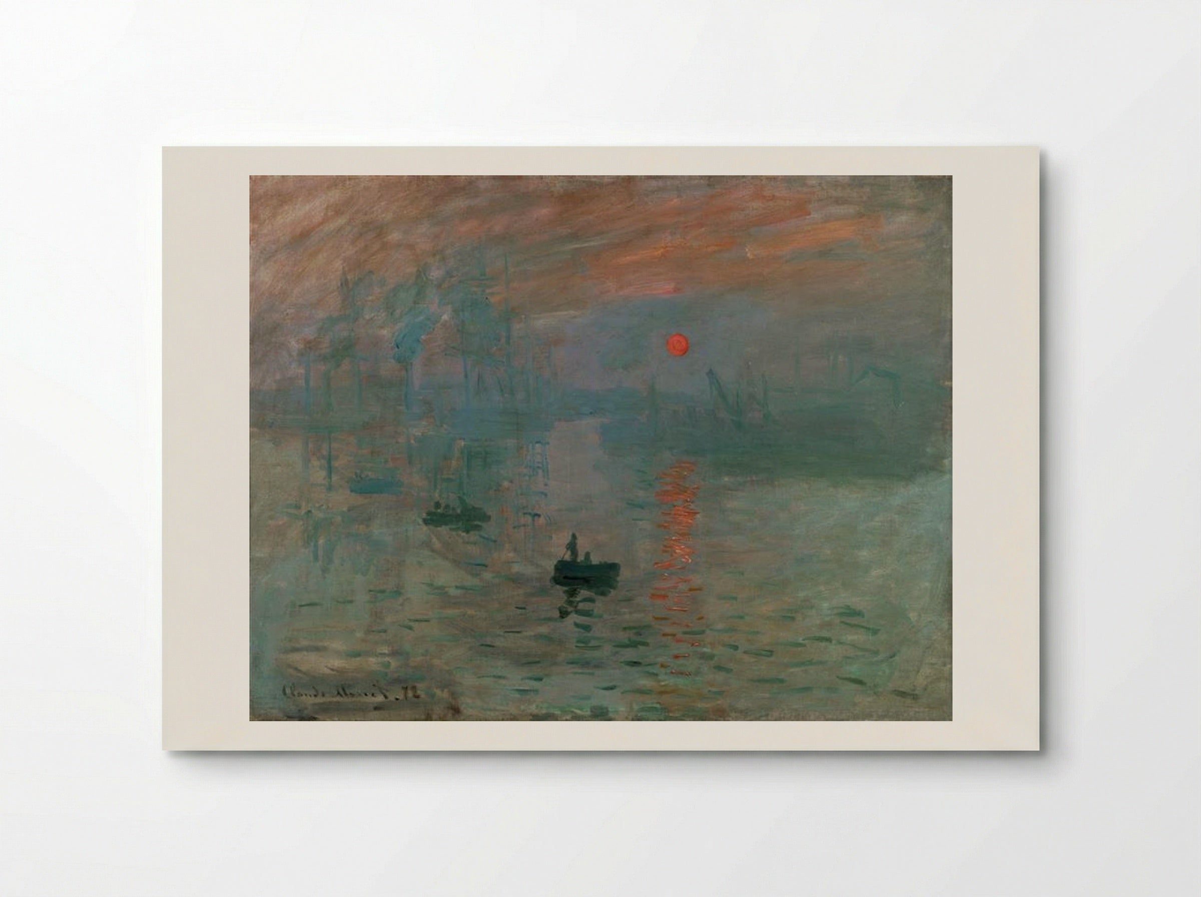 Impression, Sunrise - Claude Monet - Poster