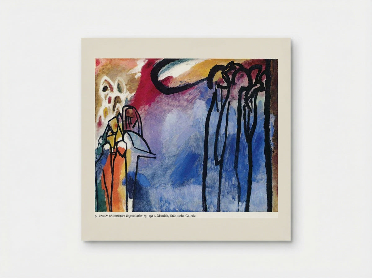Improvisation 19 - Wassily Kandinsky - Poster