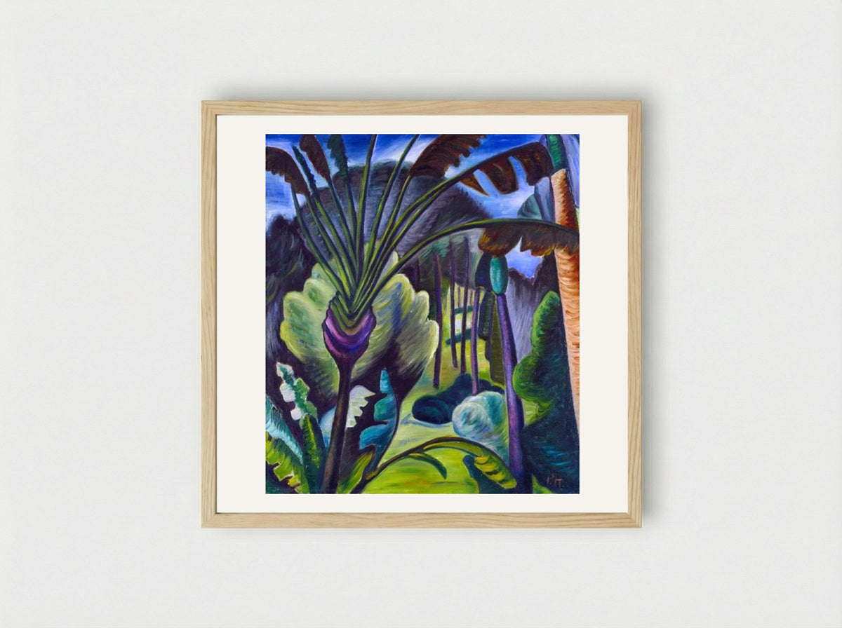 In Bermuda - Prudence Heward - Framed Print Wood