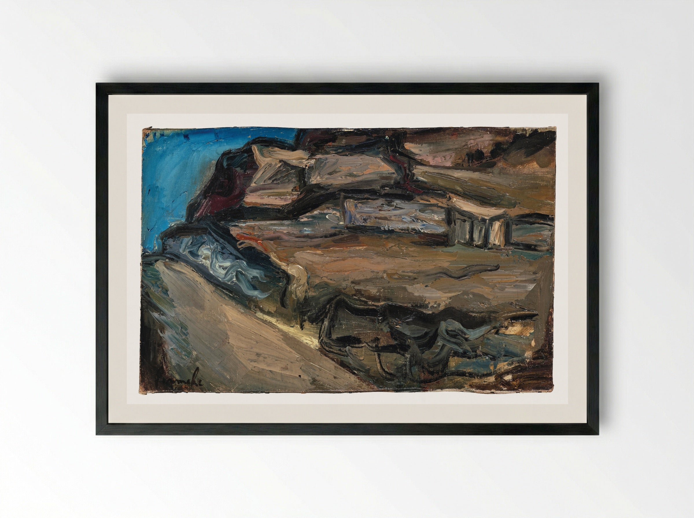 In Bretagne - Constant Permeke - Framed Print Black
