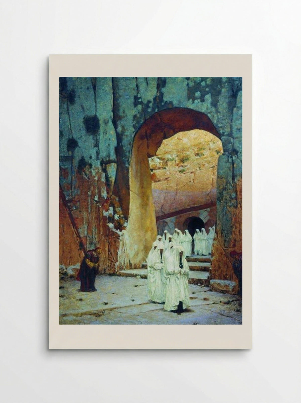 In Jerusalem. Royal Tombs - Vasily Vereshchagin - Poster