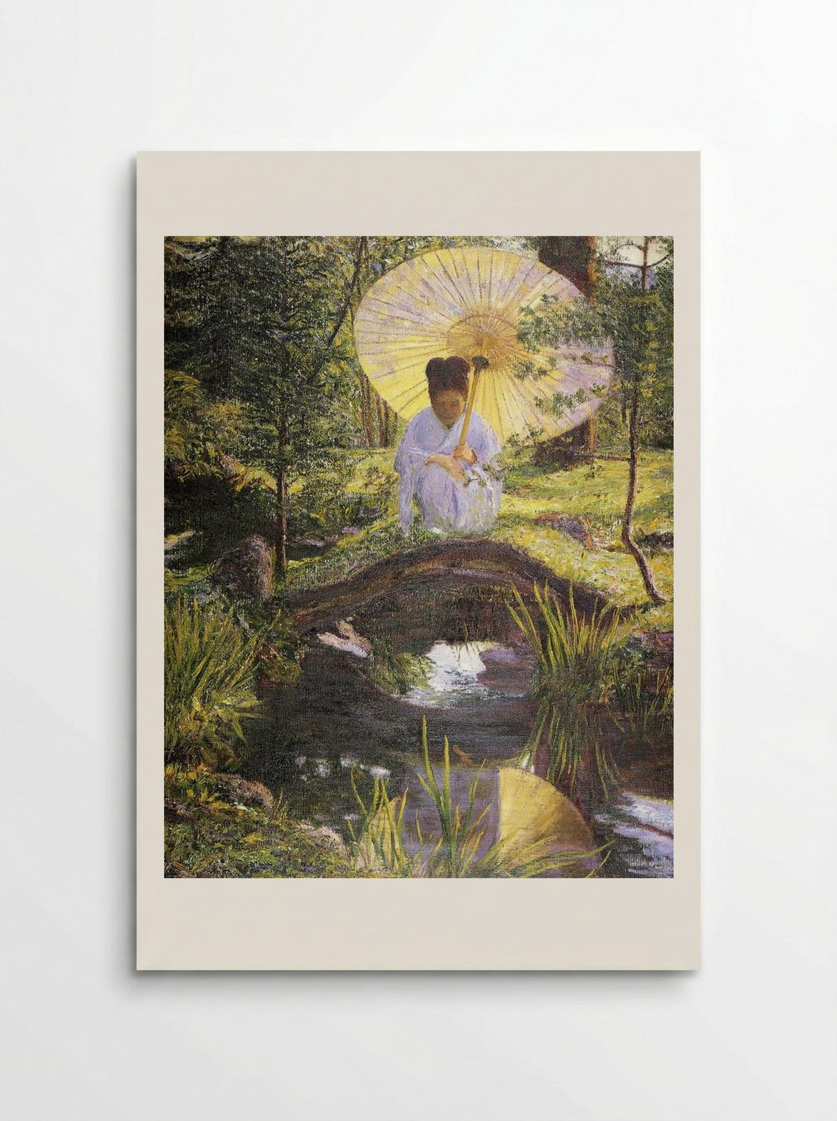 In a Japanese Garden - Lilla Cabot Perry - Poster