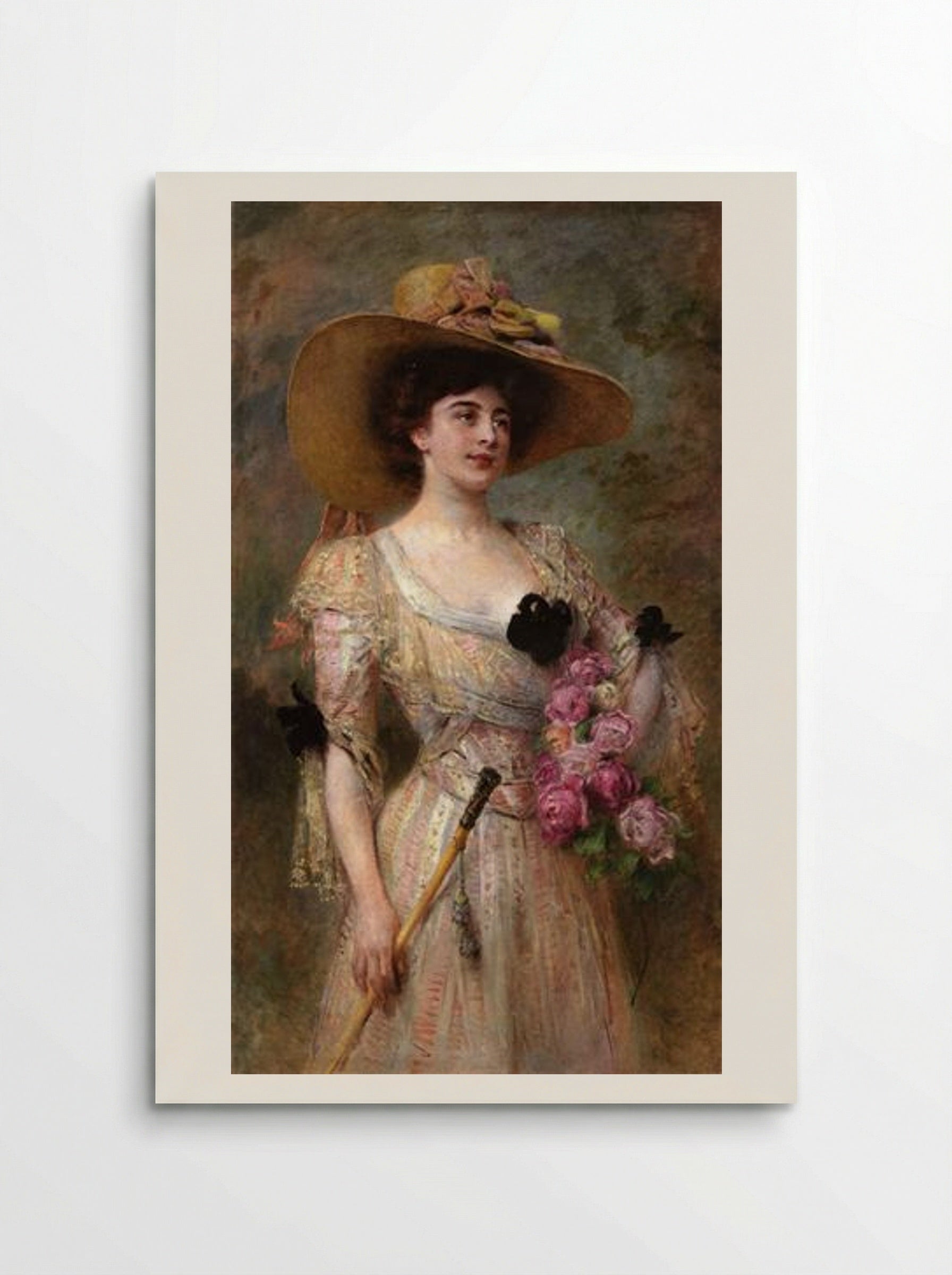 In from a Stroll - Konstantin Makovsky - Poster