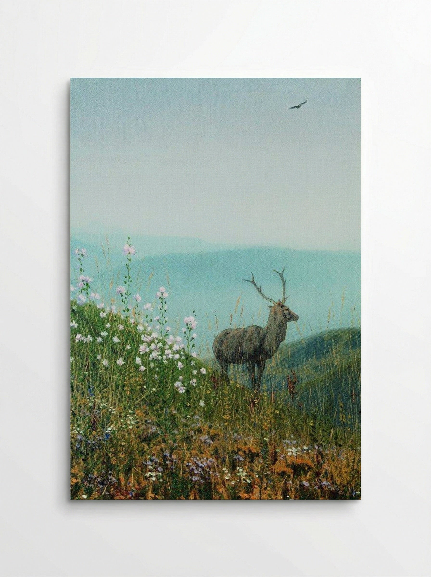 In the Alatau Mountains - Vasily Vereshchagin - Poster