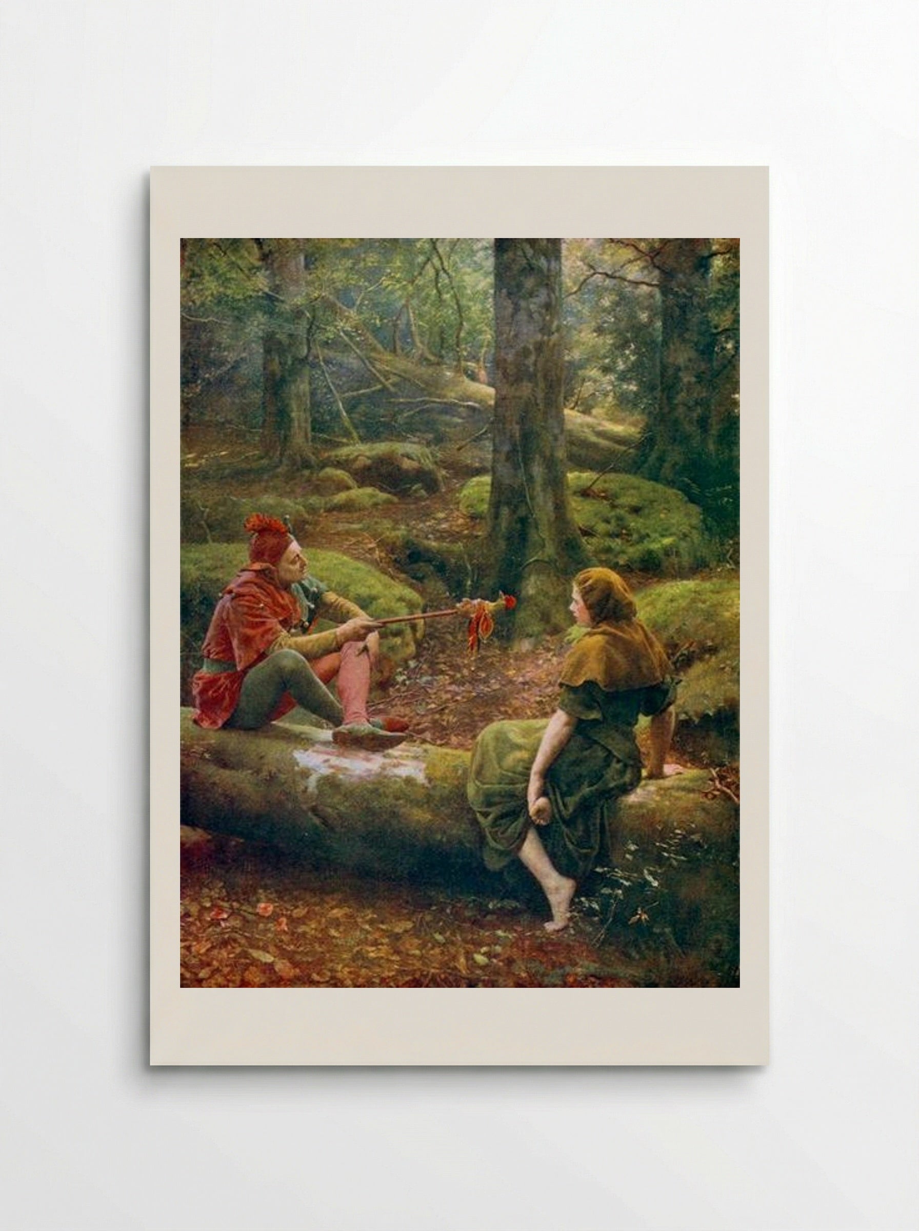 In the Forest of Arden - John Collier - Poster