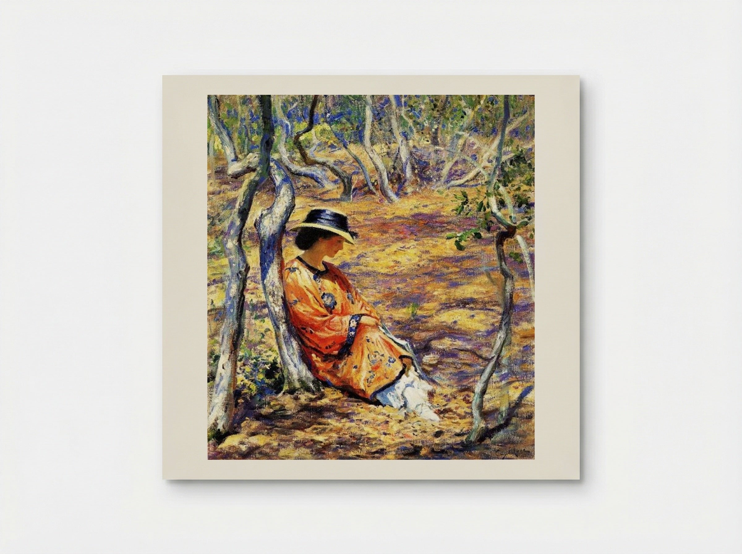 In the Oak Grove - Guy Rose - Poster