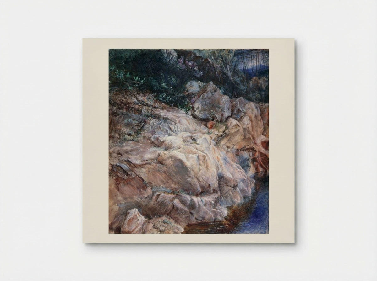 In the Pass of Killiecrankie - John Ruskin - Poster