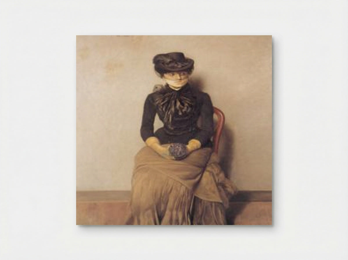 In the Waiting Room - Ivar Arosenius - Poster