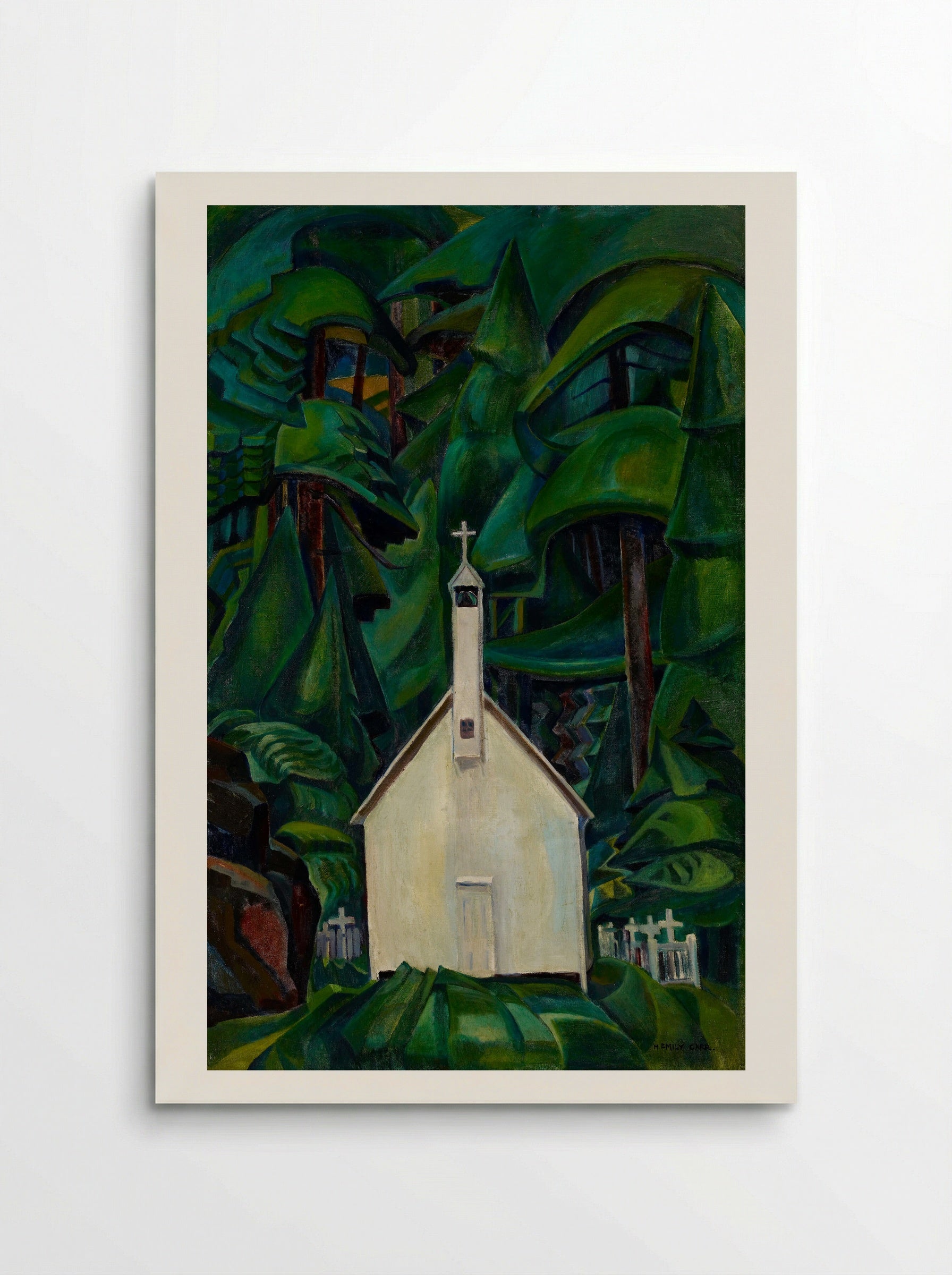 Indian Church - Emily Carr - Poster