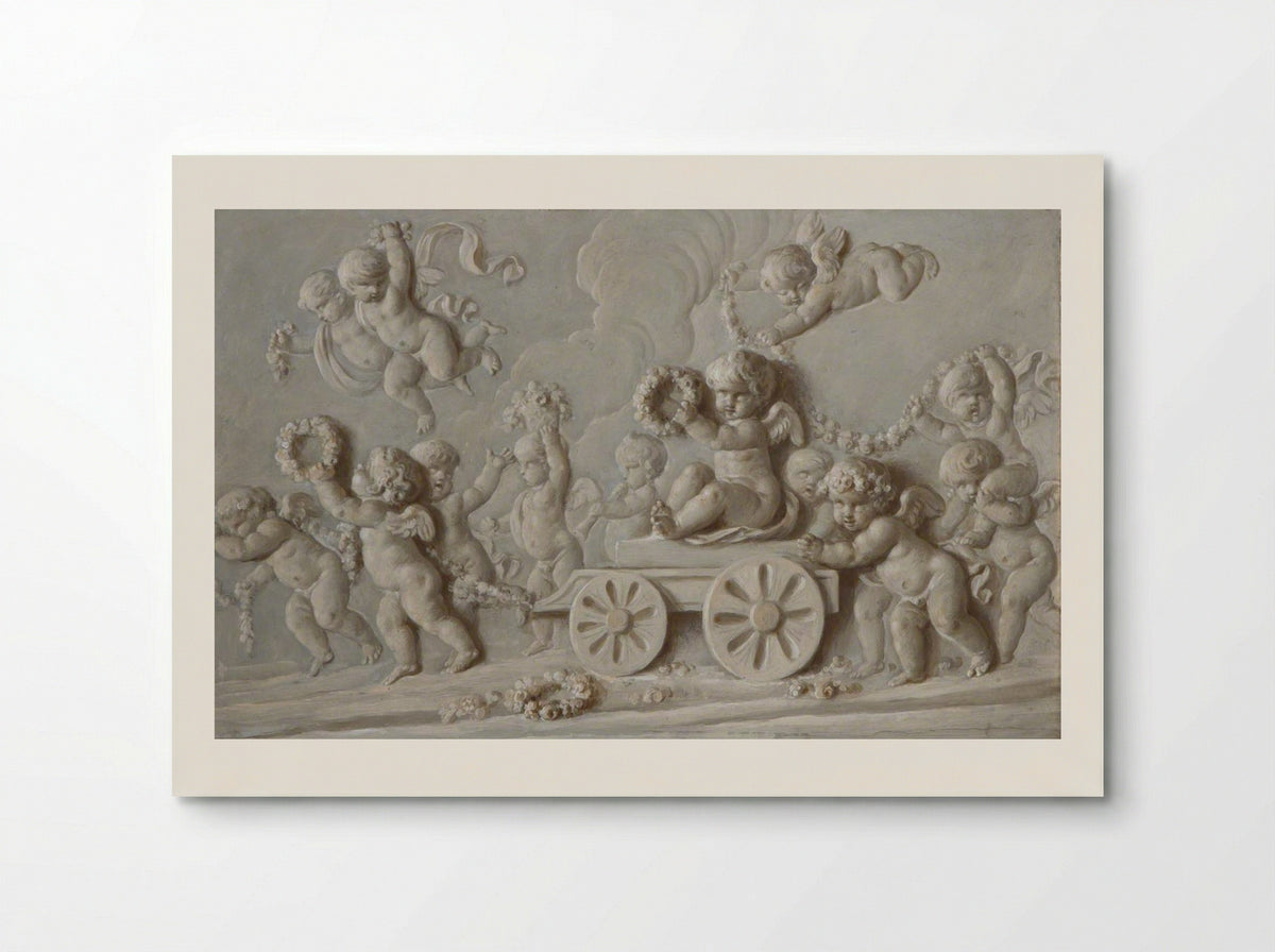 Infant Bacchanal - Piat Joseph Sauvage - Poster