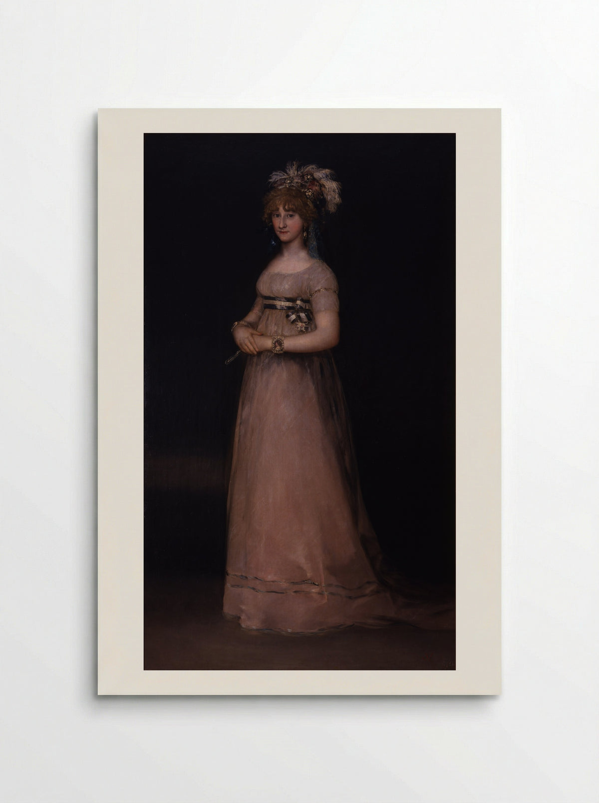 Infanta María Luisa of Spain - Francisco de Goya - Poster