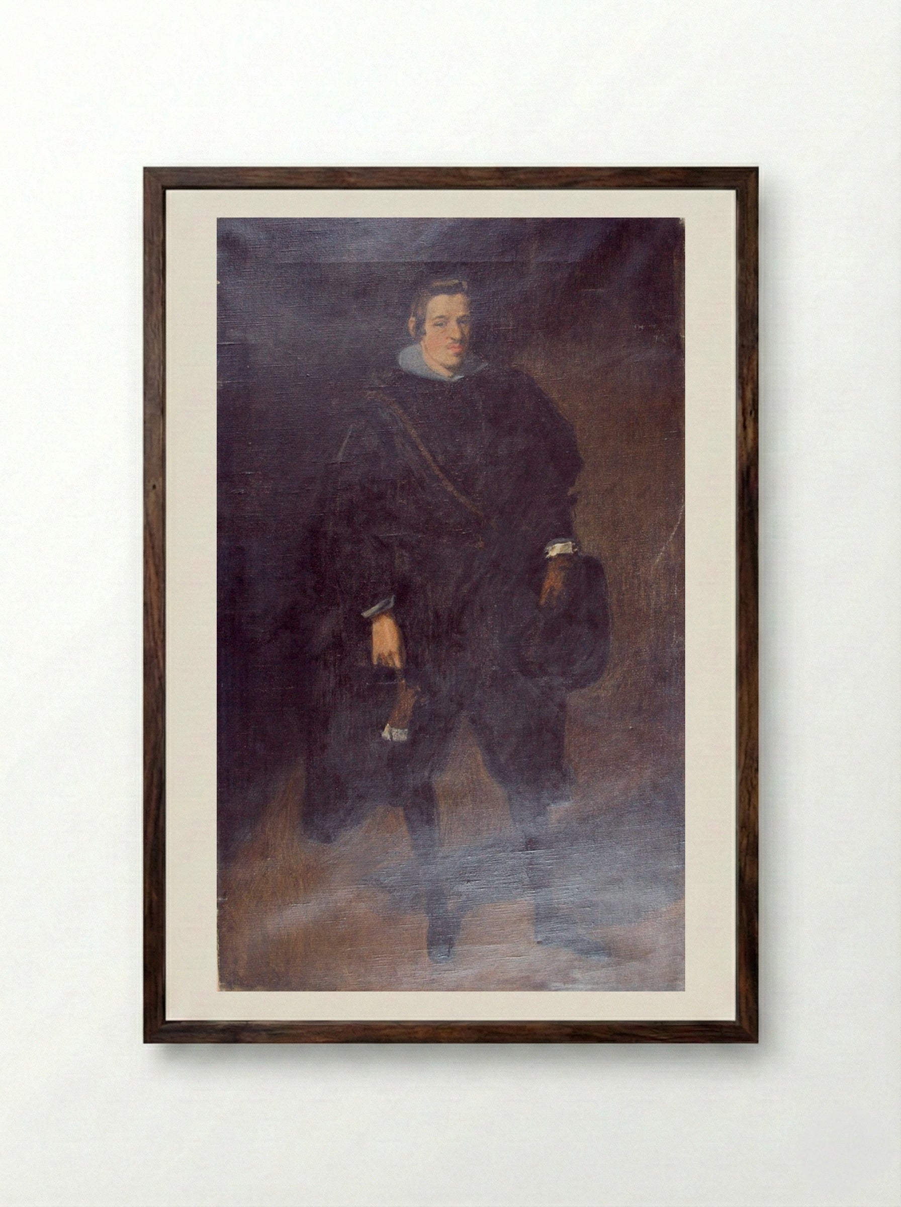 Infante Don Carlos, after Velázquez - Denman Waldo Ross - Framed Print Dark Wood