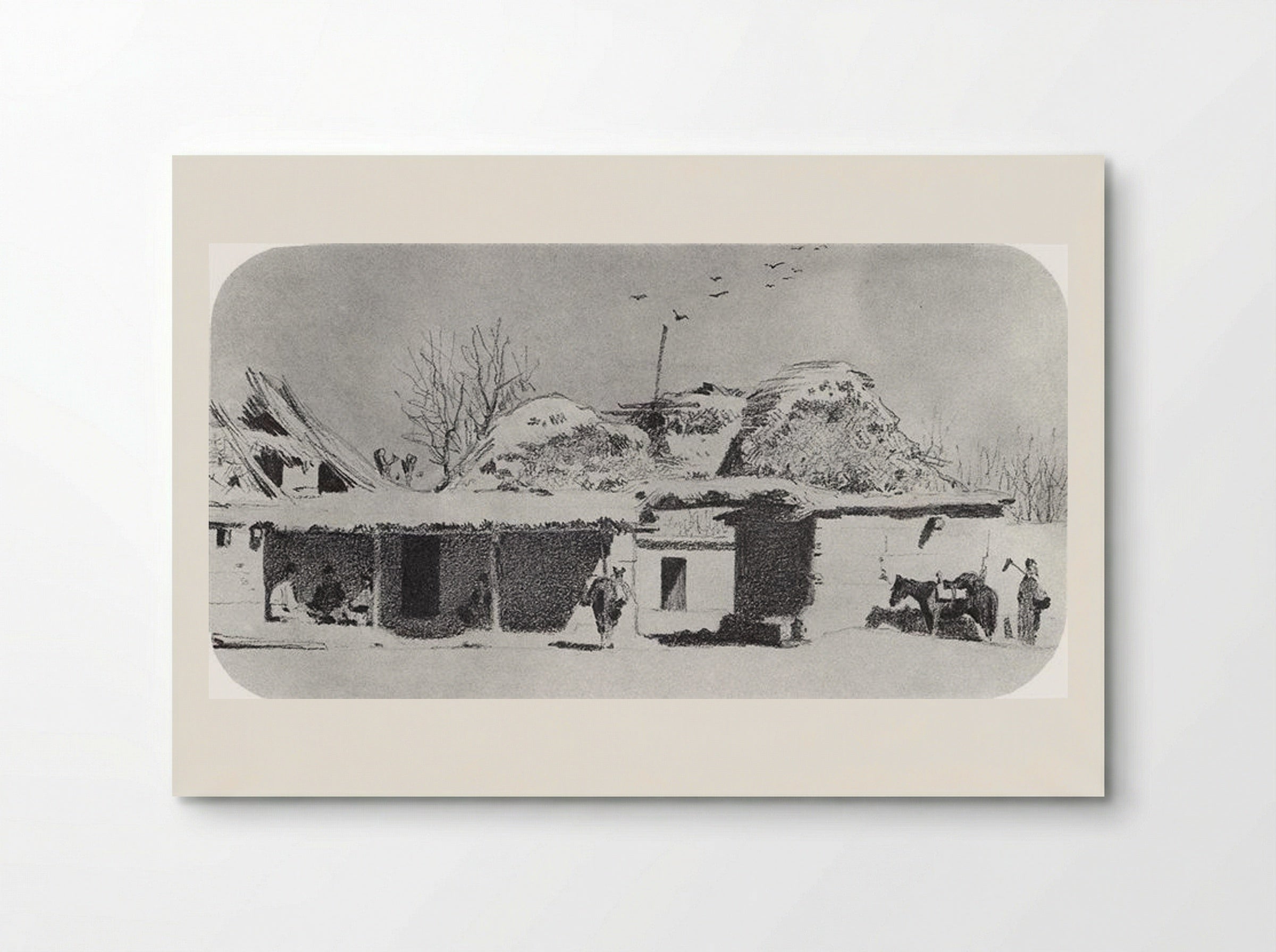 Inn near Tashkent - Vasily Vereshchagin - Poster