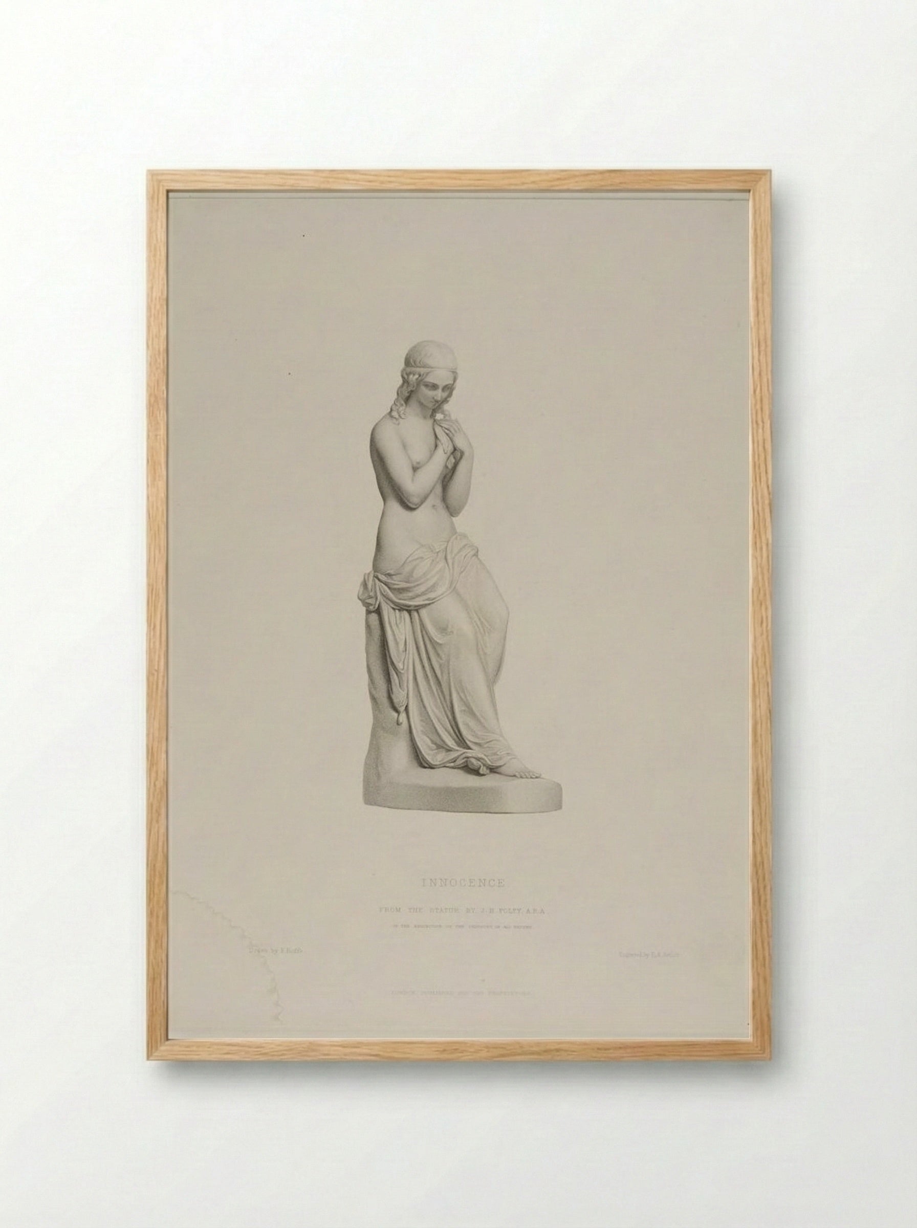 Innocence - Richard Austin Artlett - Framed Print Wood
