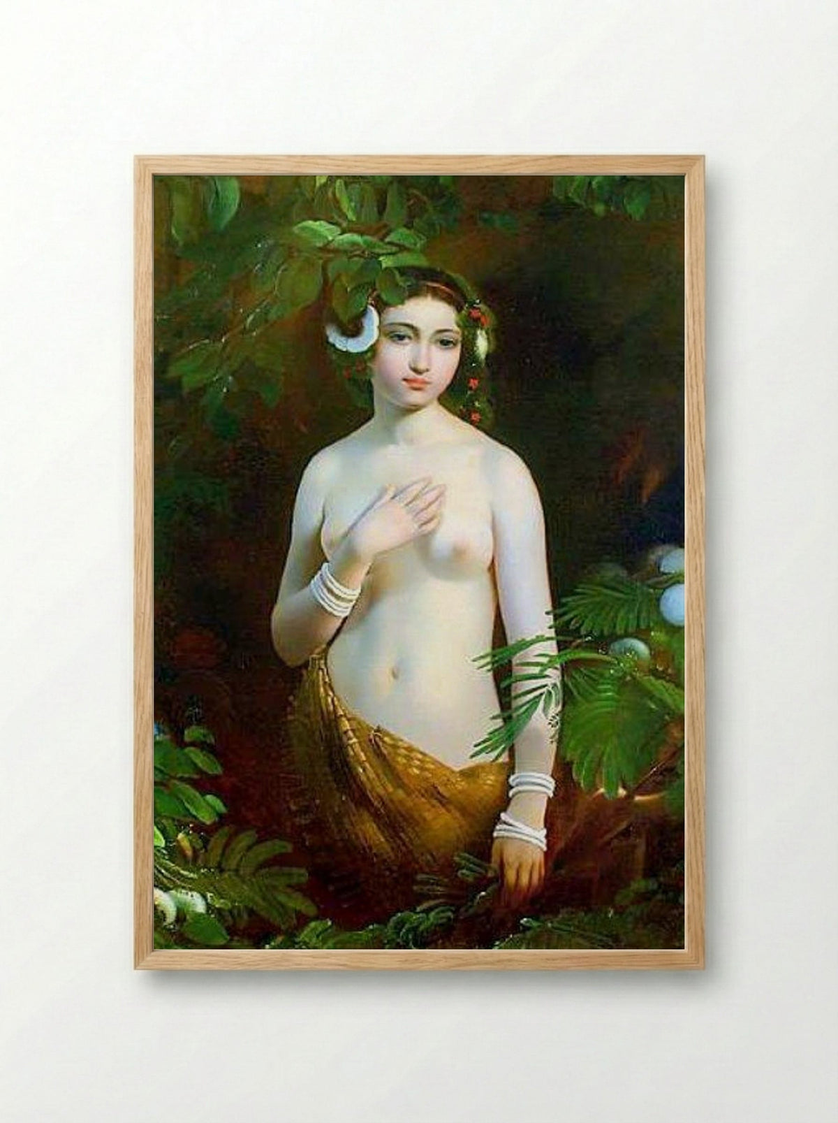 Innocence - Paul Delaroche - Framed Print Wood