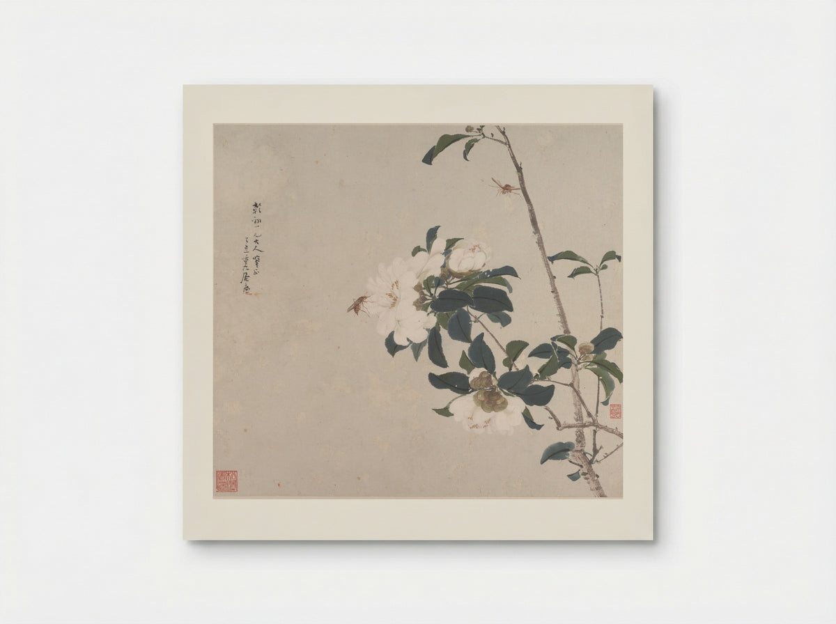 Insects and Flowers - Ju Lian - Poster