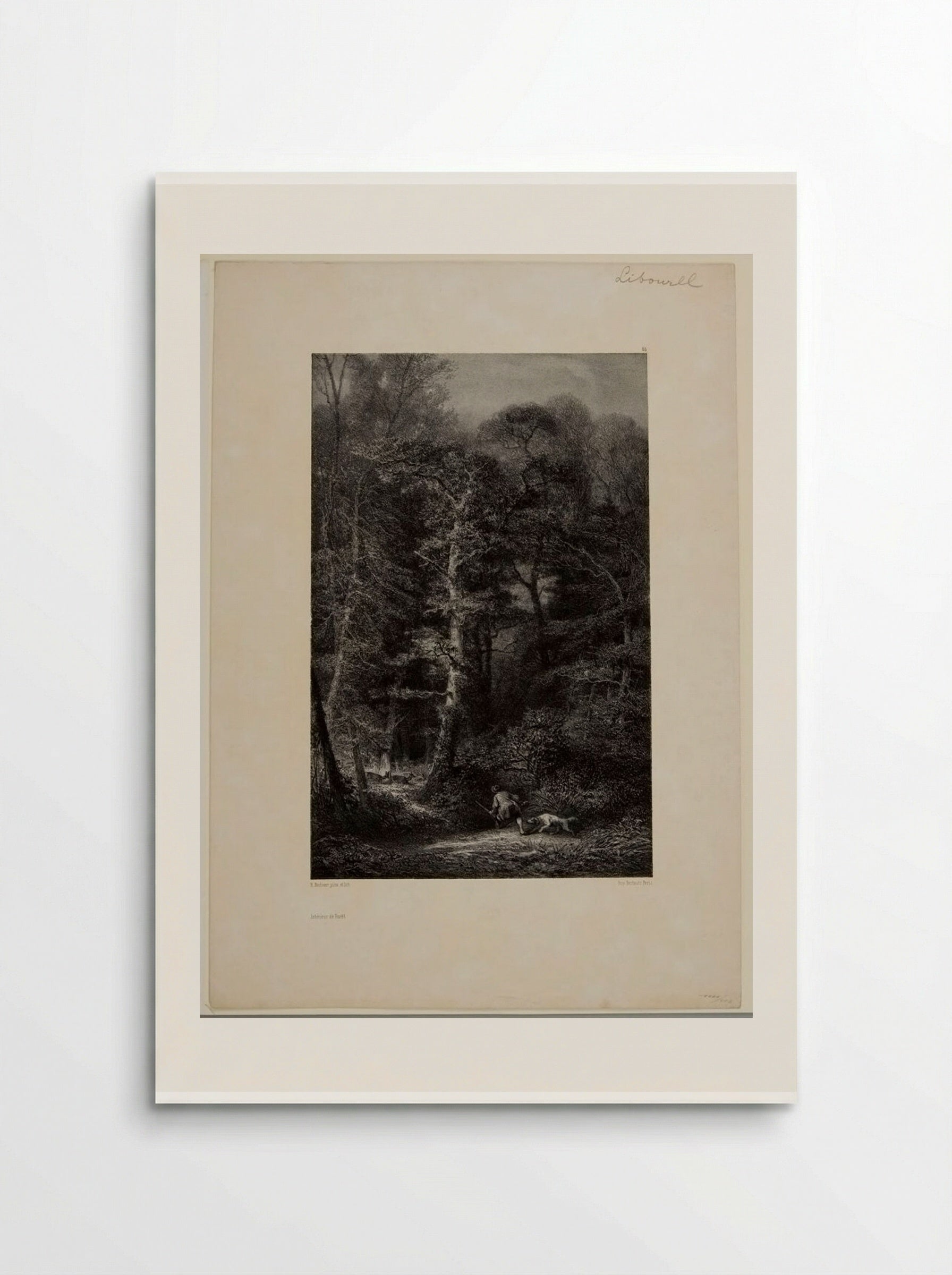 Inside the Wood - Karl Bodmer - Poster