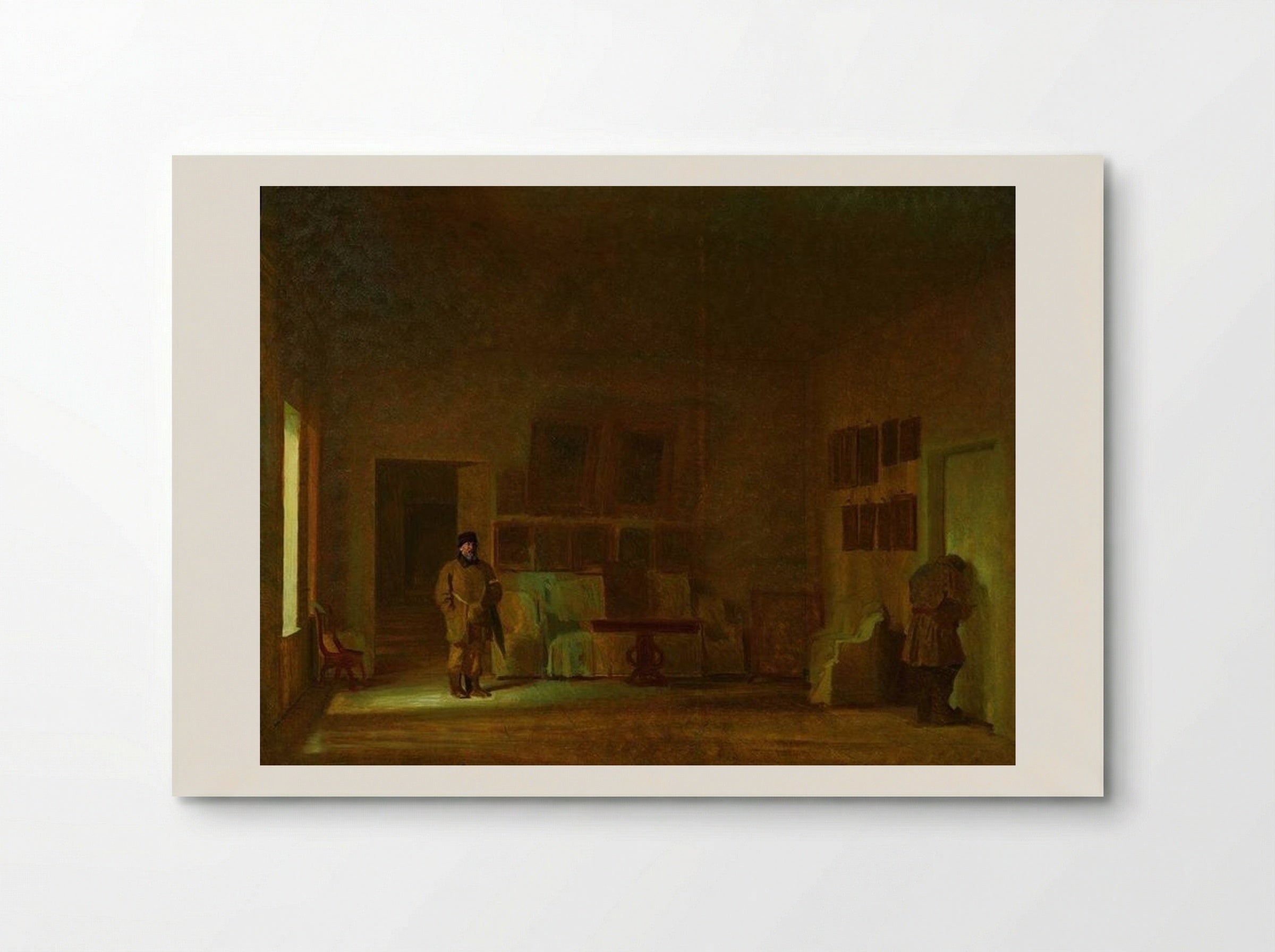 Inspection of the Old House - Ivan Kramskoy - Poster