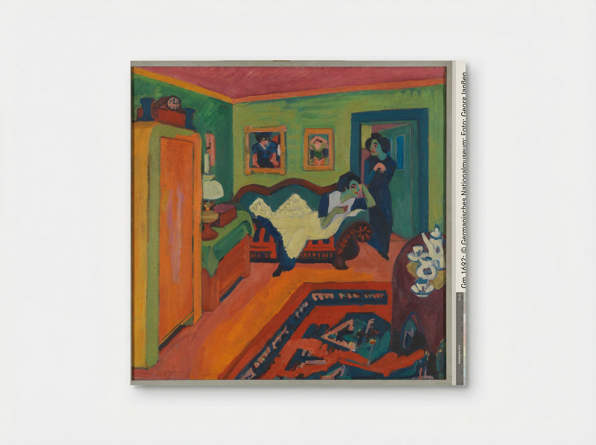 Interieur - Ernst Ludwig Kirchner - Poster