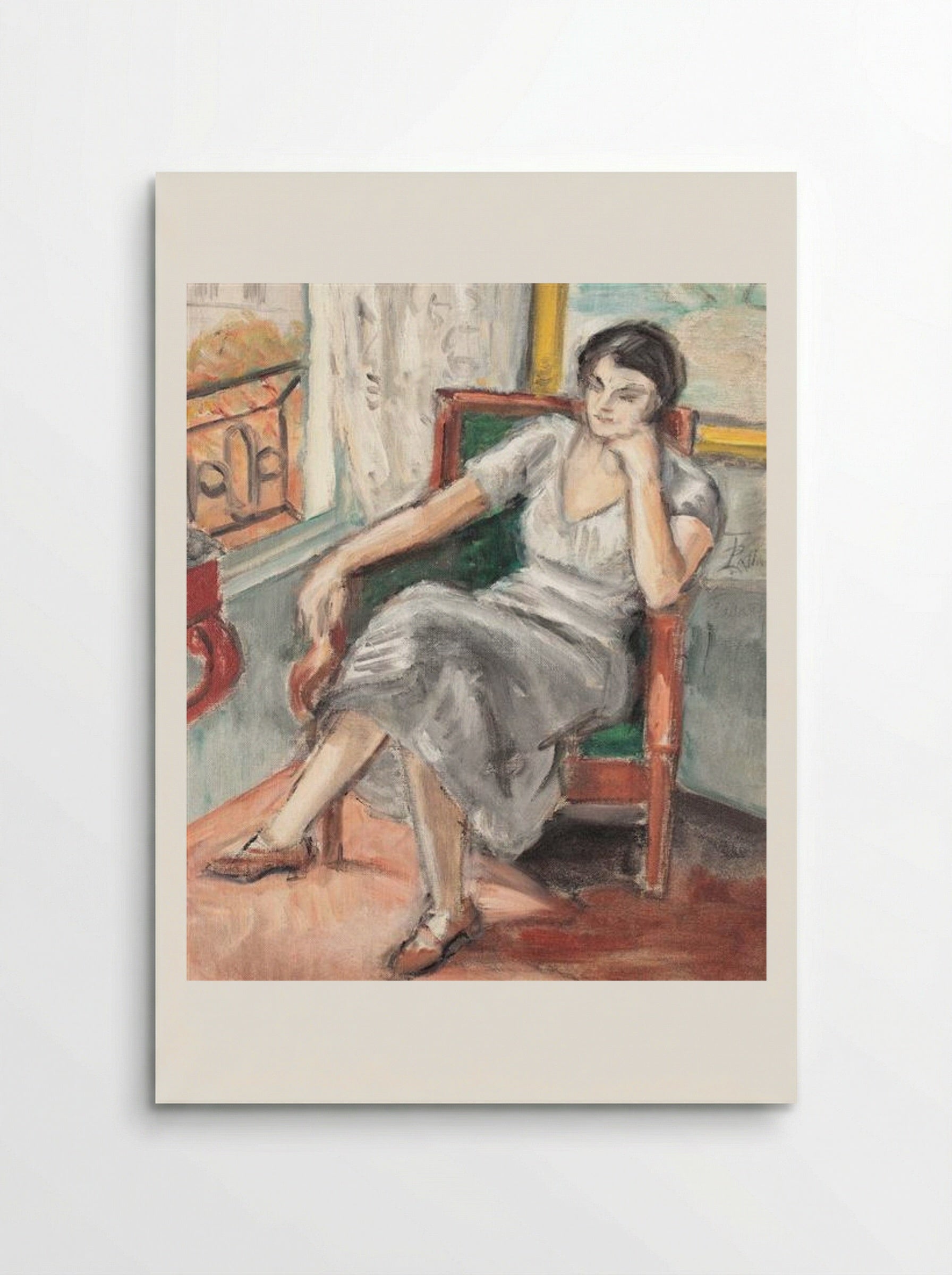 Interior from the Studio on Place Dauphine - Theodor Pallady - Poster