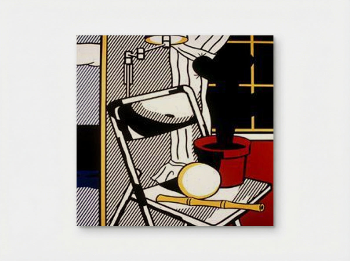 Interior with Cactus - Roy Lichtenstein - Poster