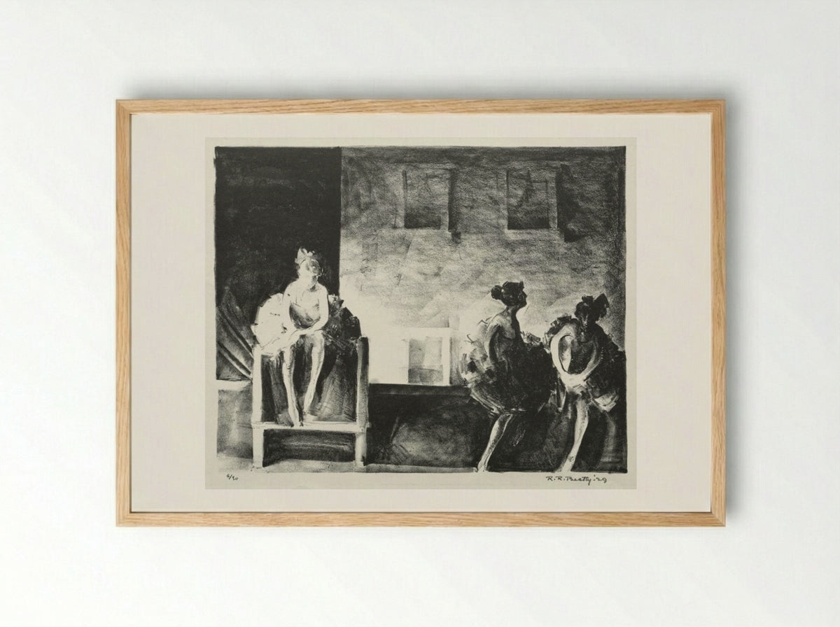 Intermission - Richard Beatty - Framed Print Wood