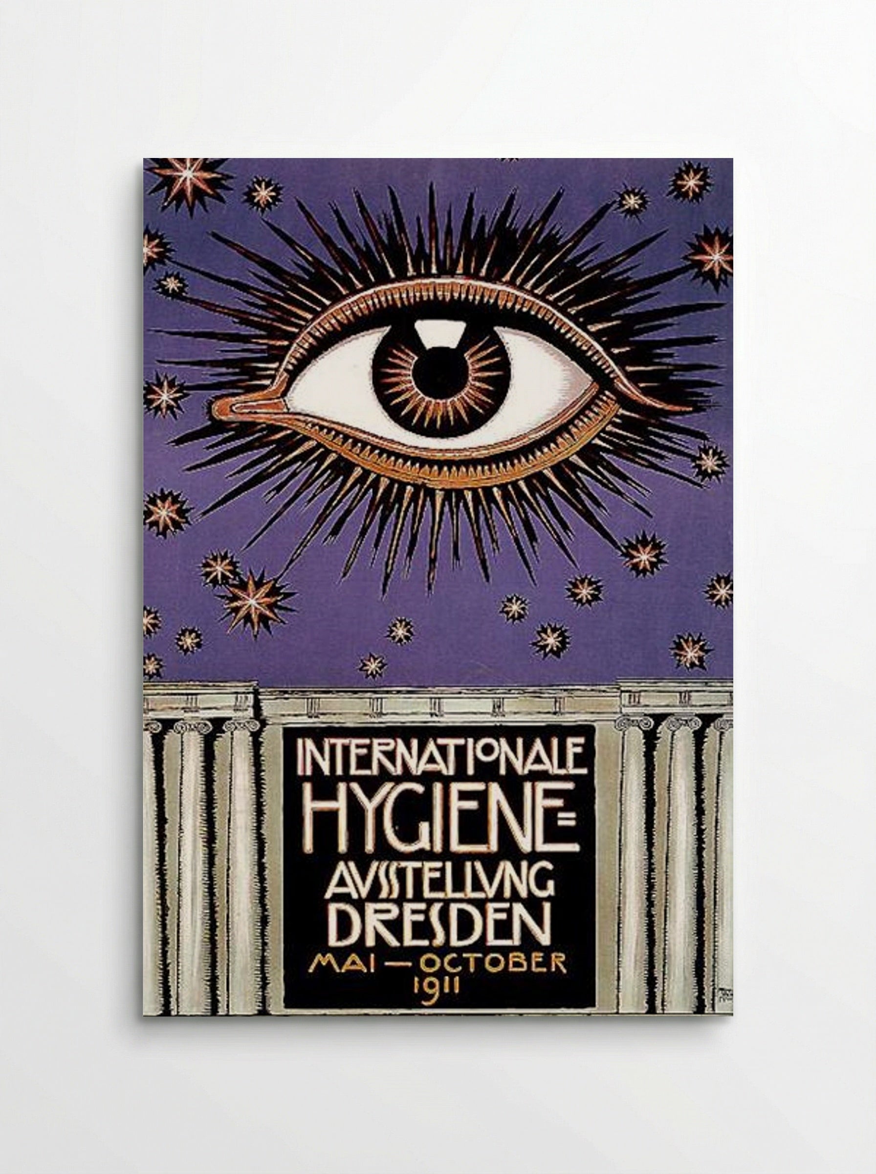 International Hygiene Exhibition Poster - Franz von Stuck - Poster