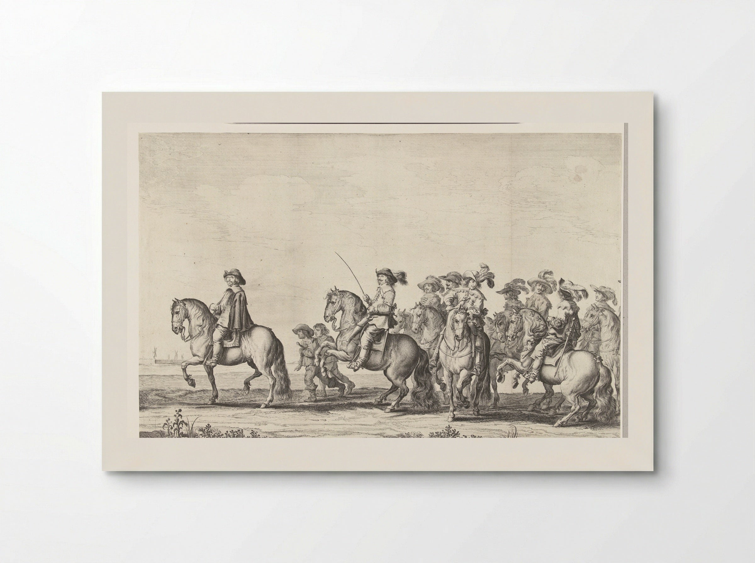 Intocht van Maria de Médicis te Amsterdam (plaat 2) - Pieter Nolpe - Poster