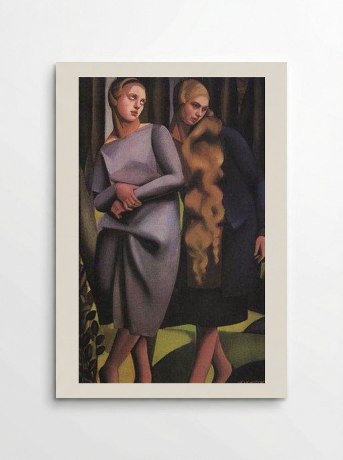 Irene and Her Sister - Tamara de Lempicka - Poster