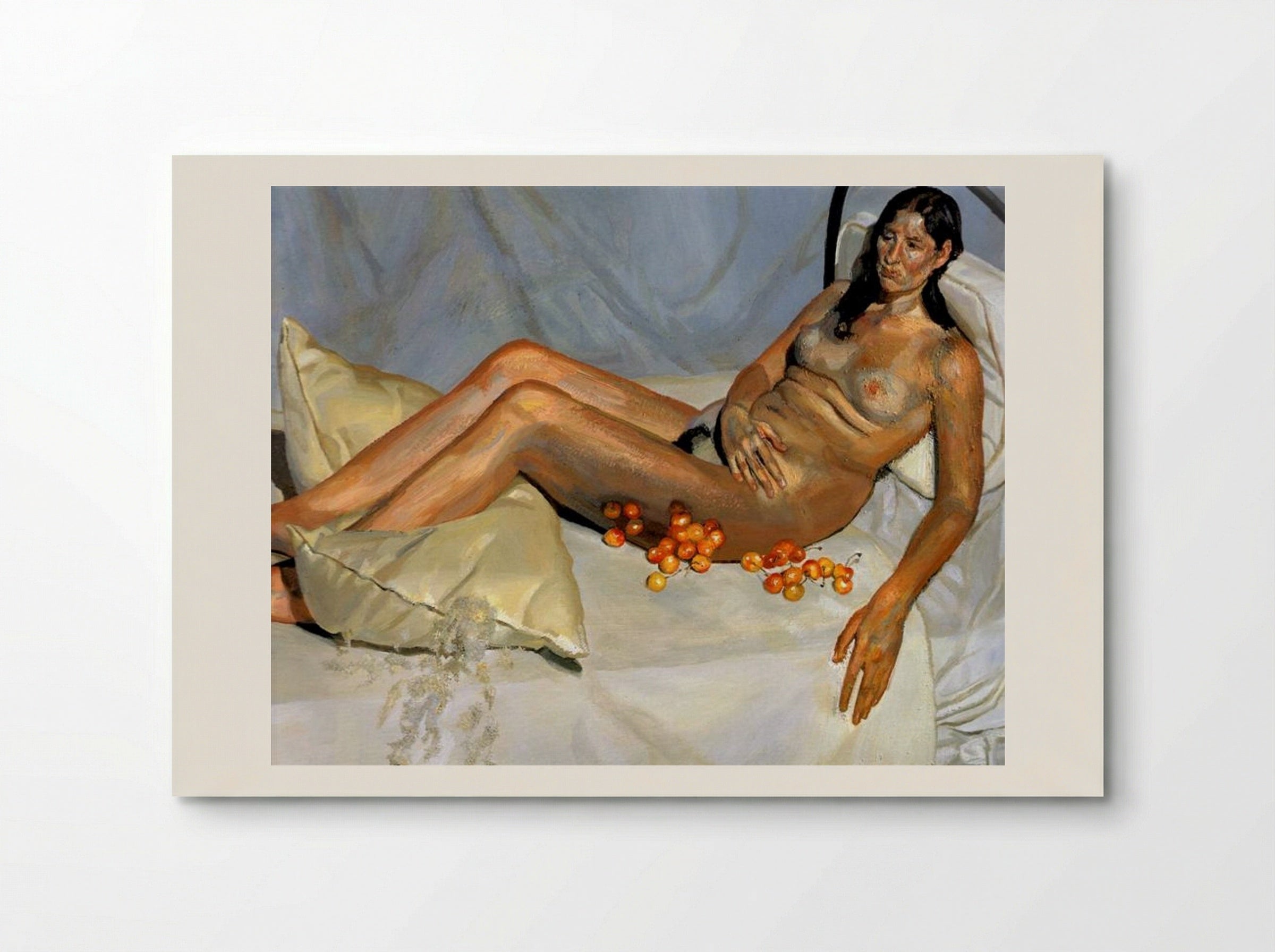Irish Woman on a Bed - Lucian Freud - Poster