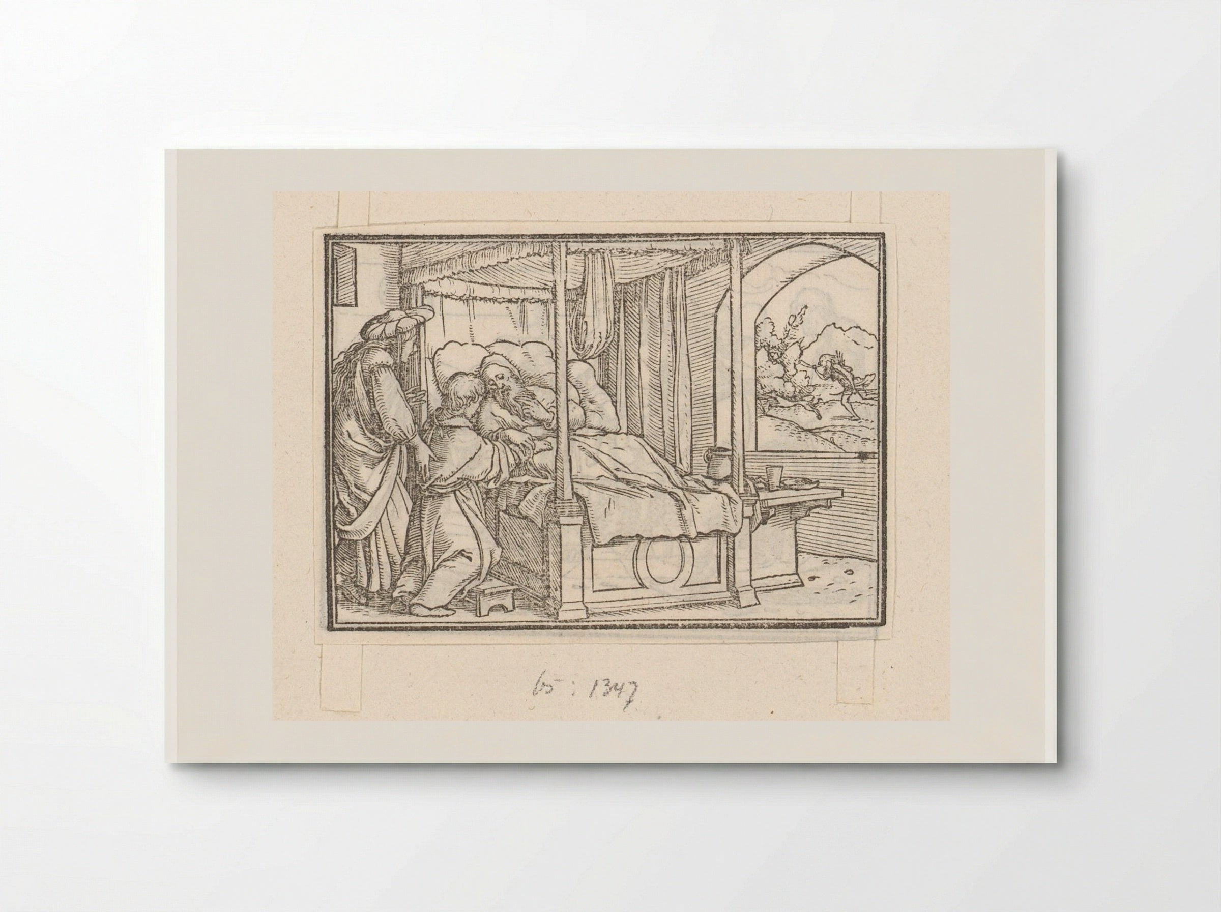 Isaac Blessing Jacob - Veit Rudolf Specklin - Poster